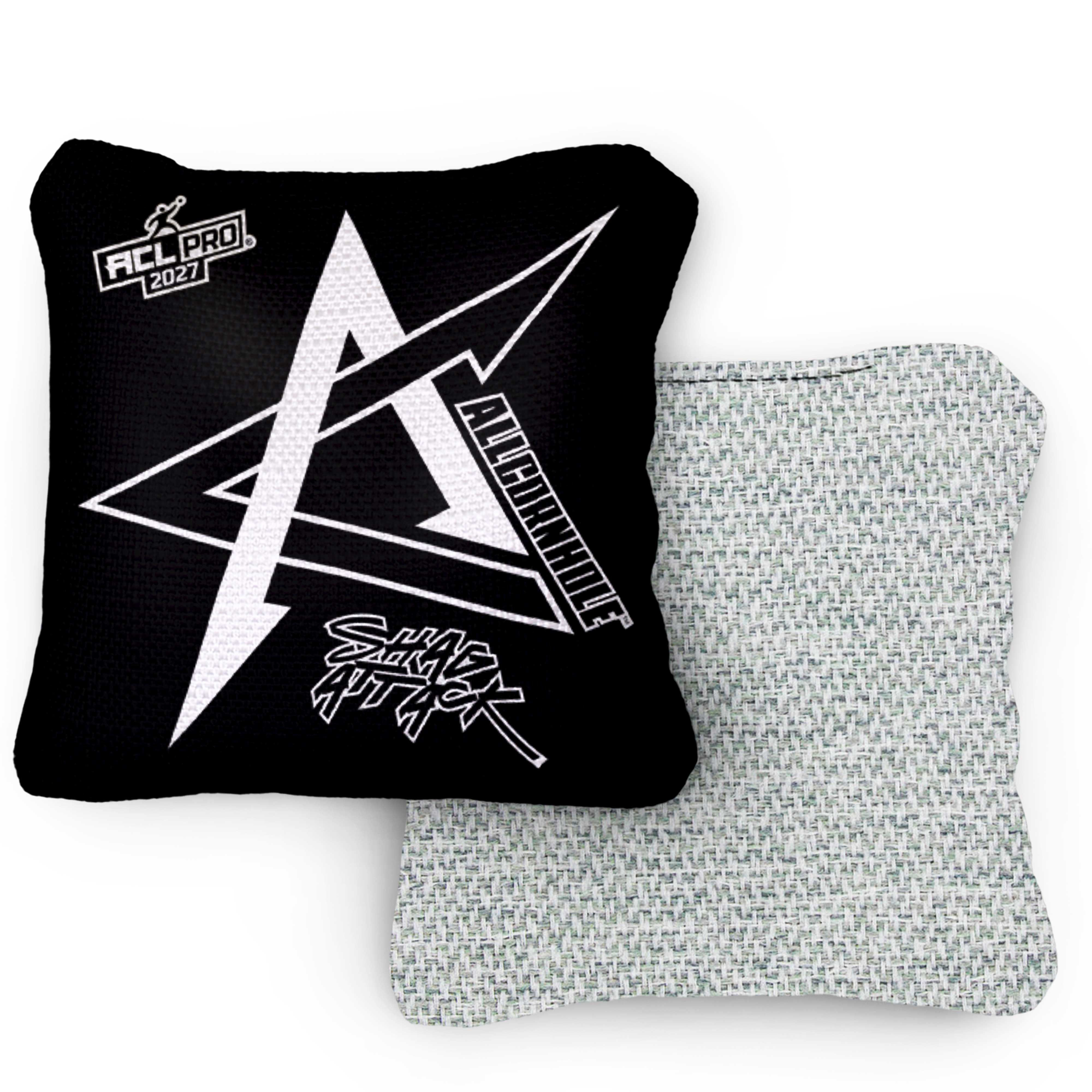 2027 Shag Attack Blackout ACL Pro Cornhole Bags – Set of 4 Bags
