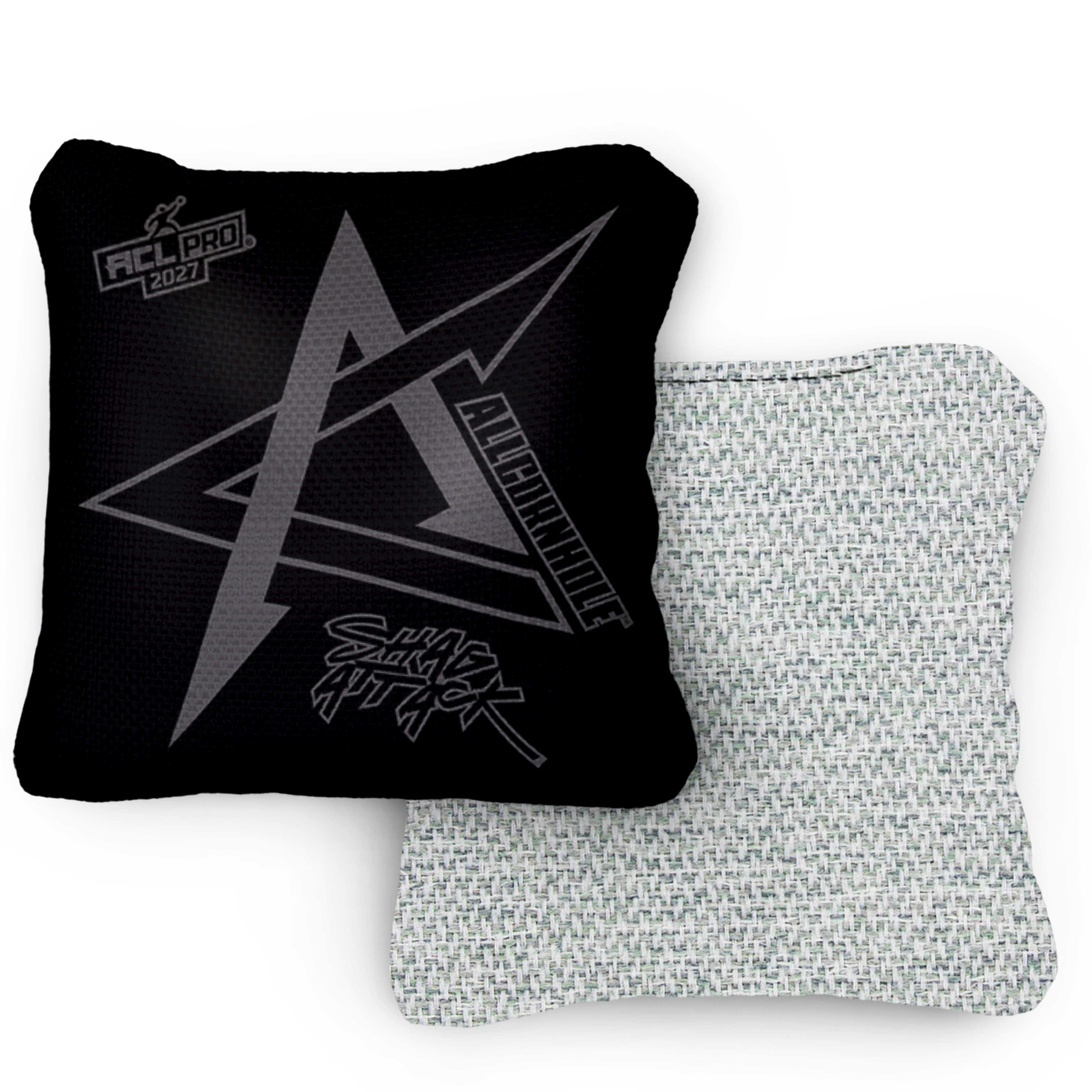 2027 Shag Attack Blackout ACL Pro Cornhole Bags – Set of 4 Bags