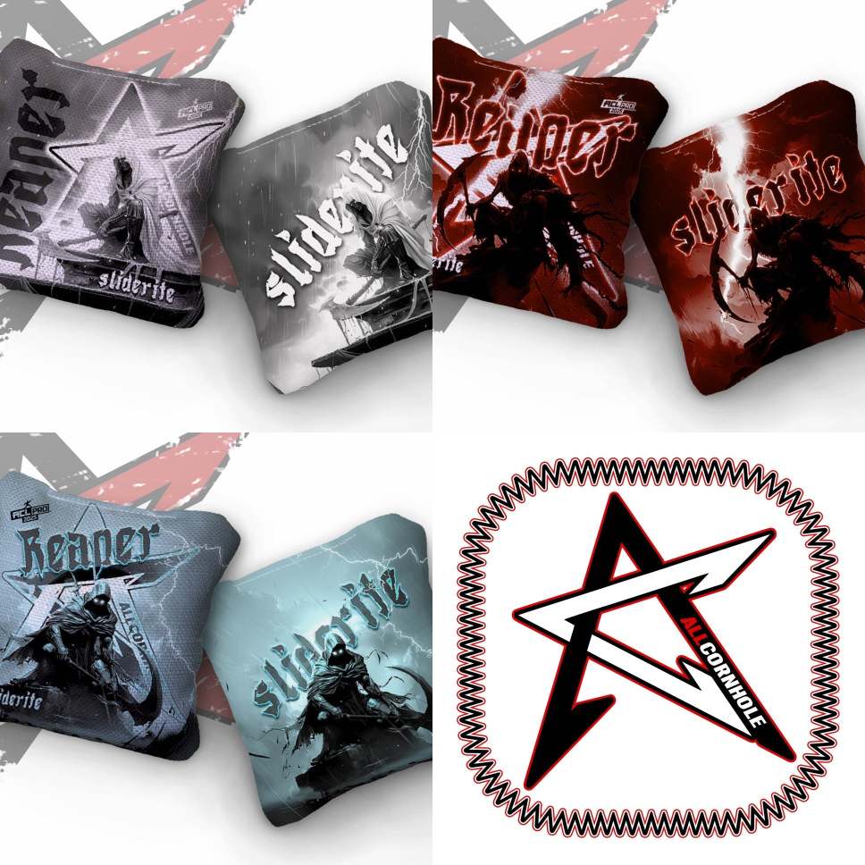 2026 Slide-Rite Reaper ACL Pro Stamped Cornhole Bags – Set of 4 Bags
