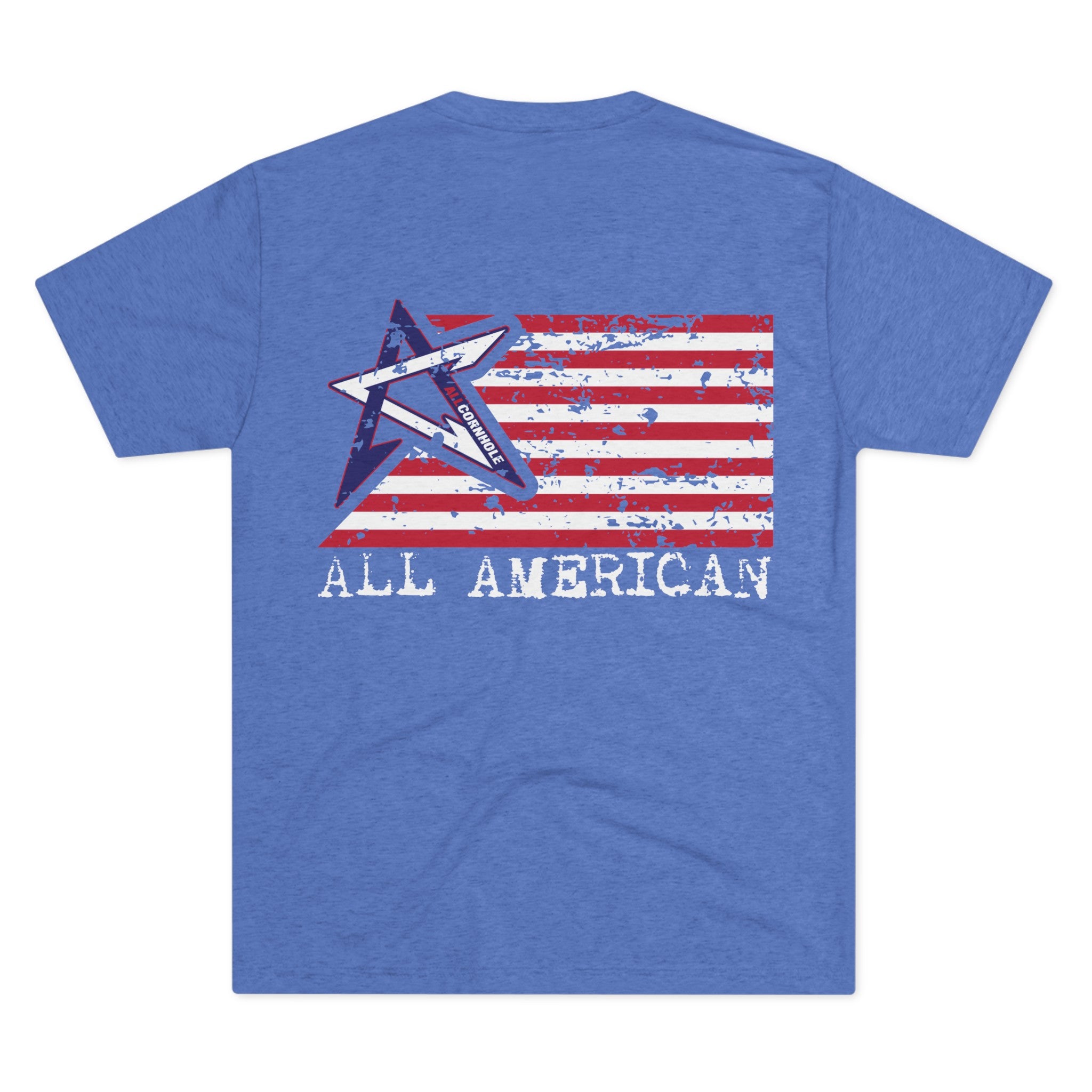 Unisex Tri-Blend Crew Tee - "All American"