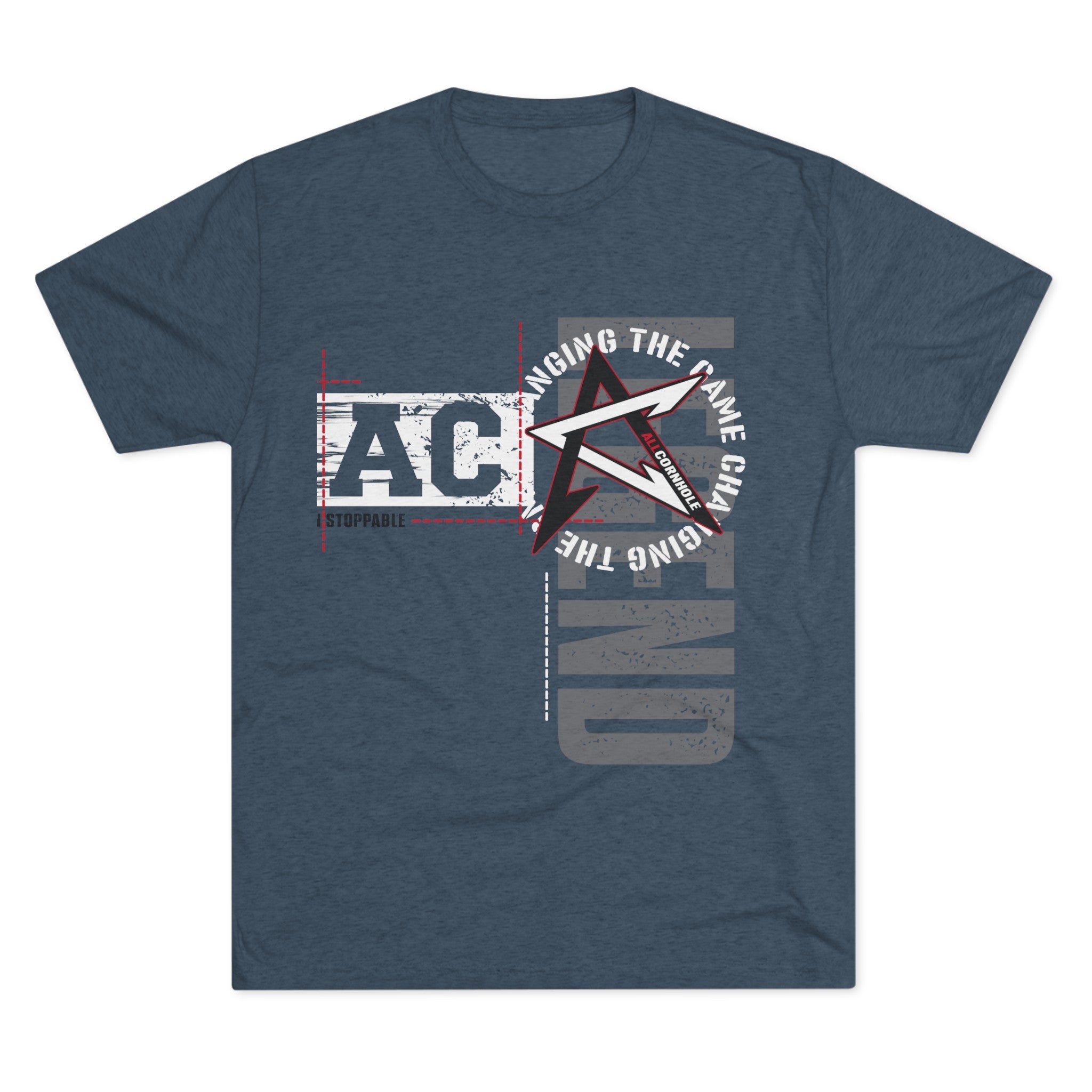 Unisex Tri-Blend Crew Tee - "Unstoppable"