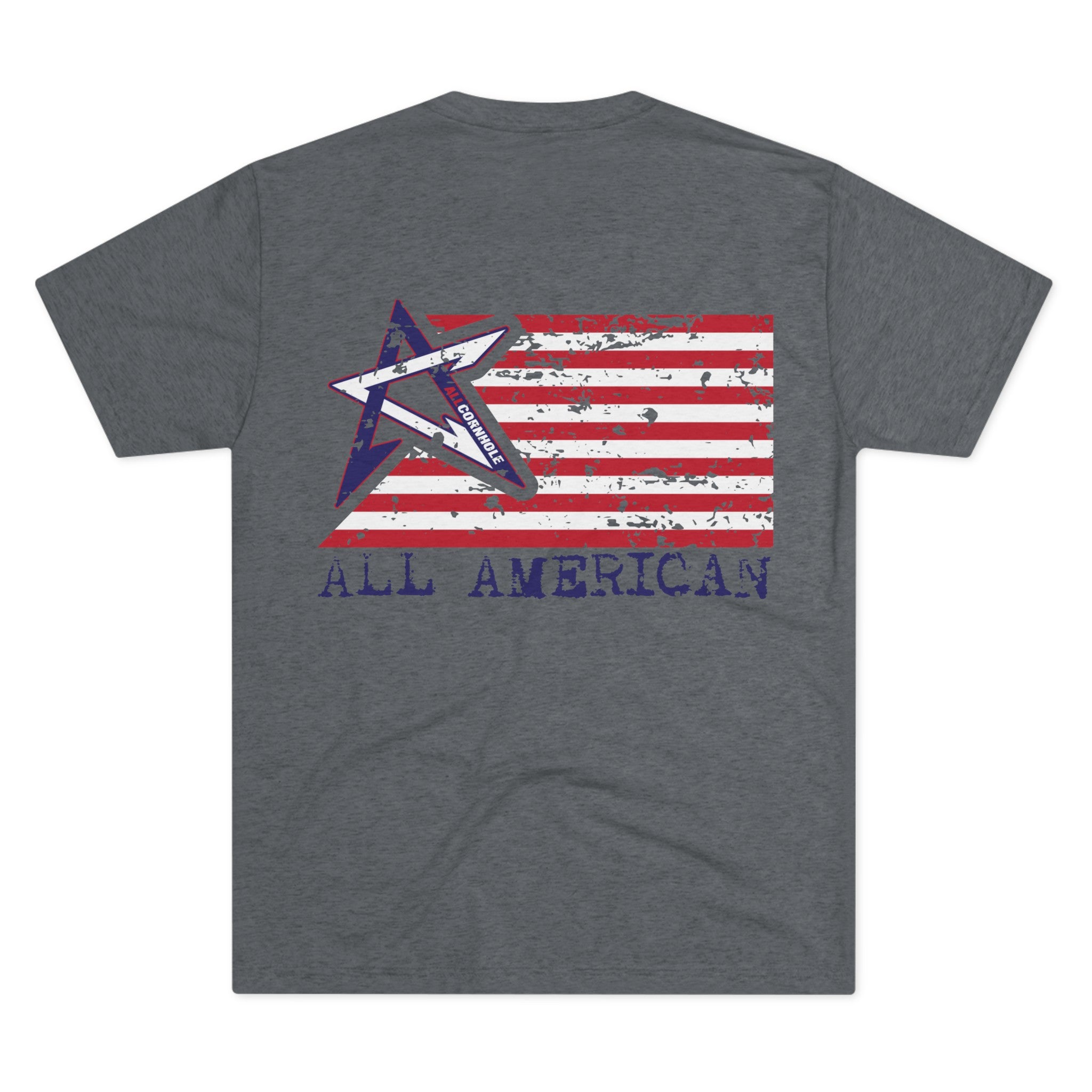 Unisex Tri-Blend Crew Tee - "All American"