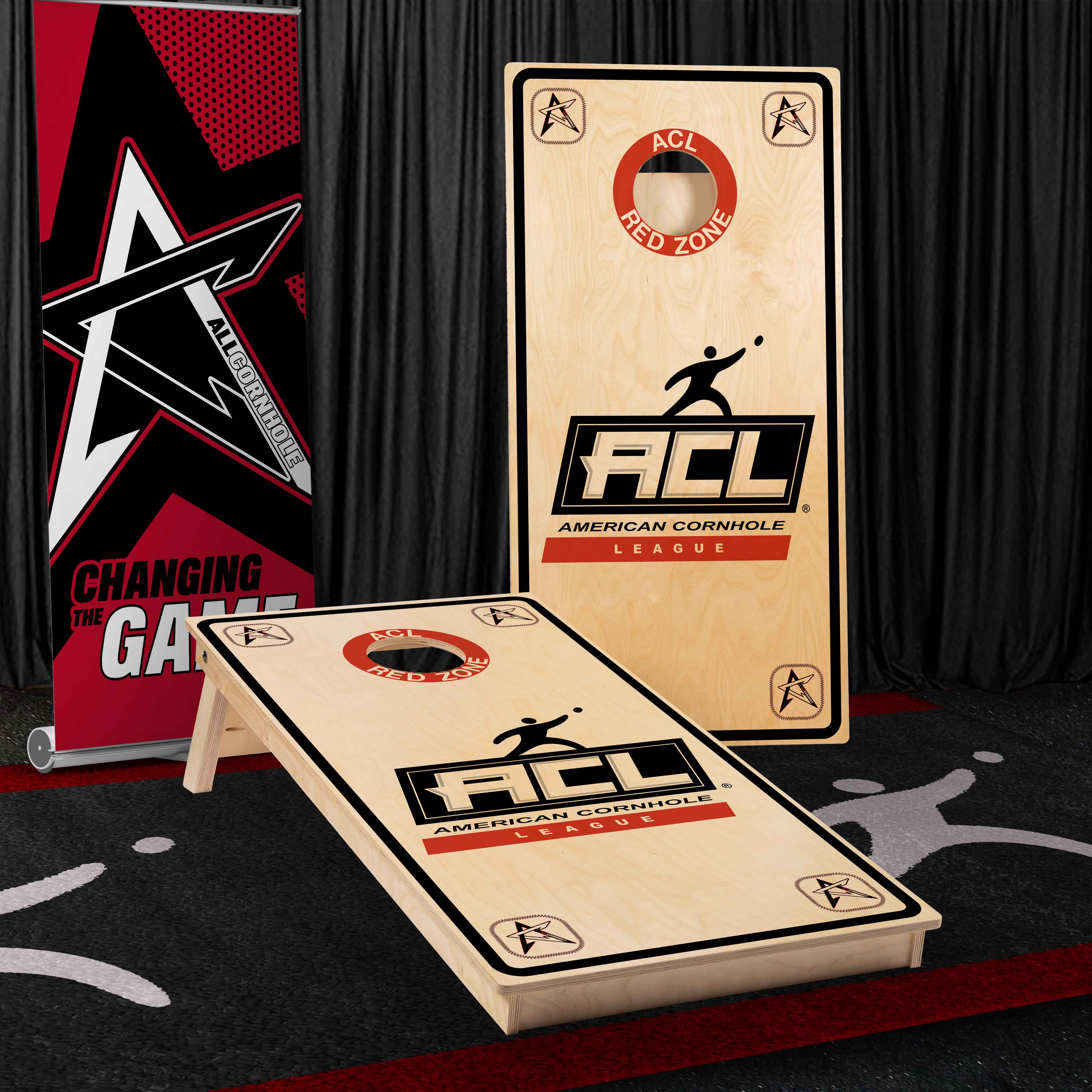 Official ACL PRO Cornhole Boards - BROADCAST VERSION