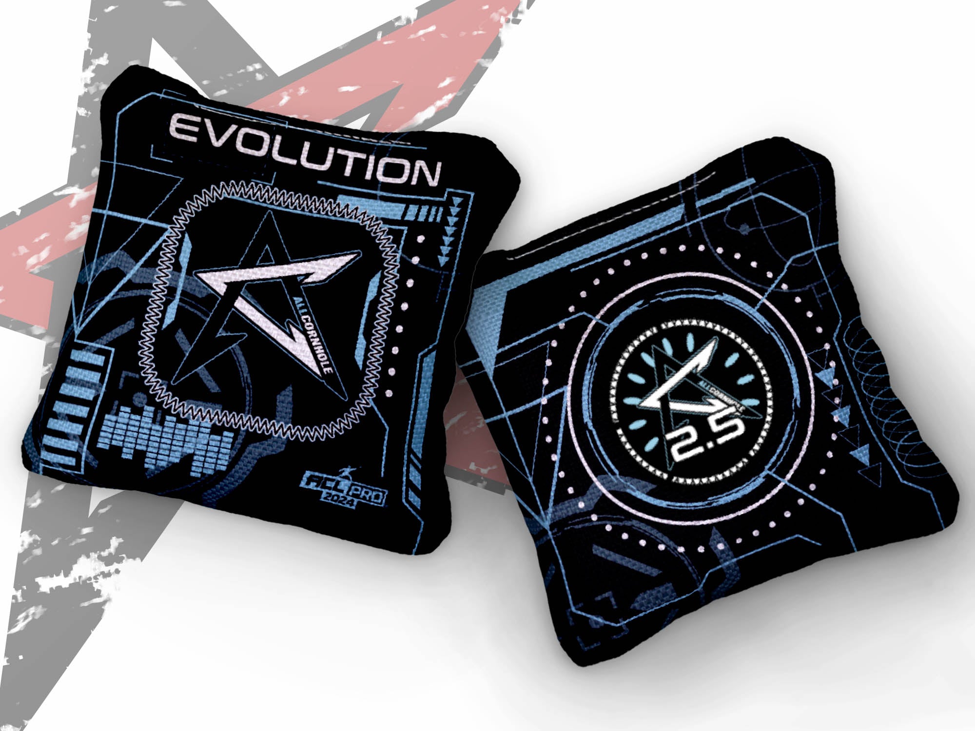 2024 AllCornhole GameChanger Evolution Cornhole Bags - “EVO” - Set of 4 Bags