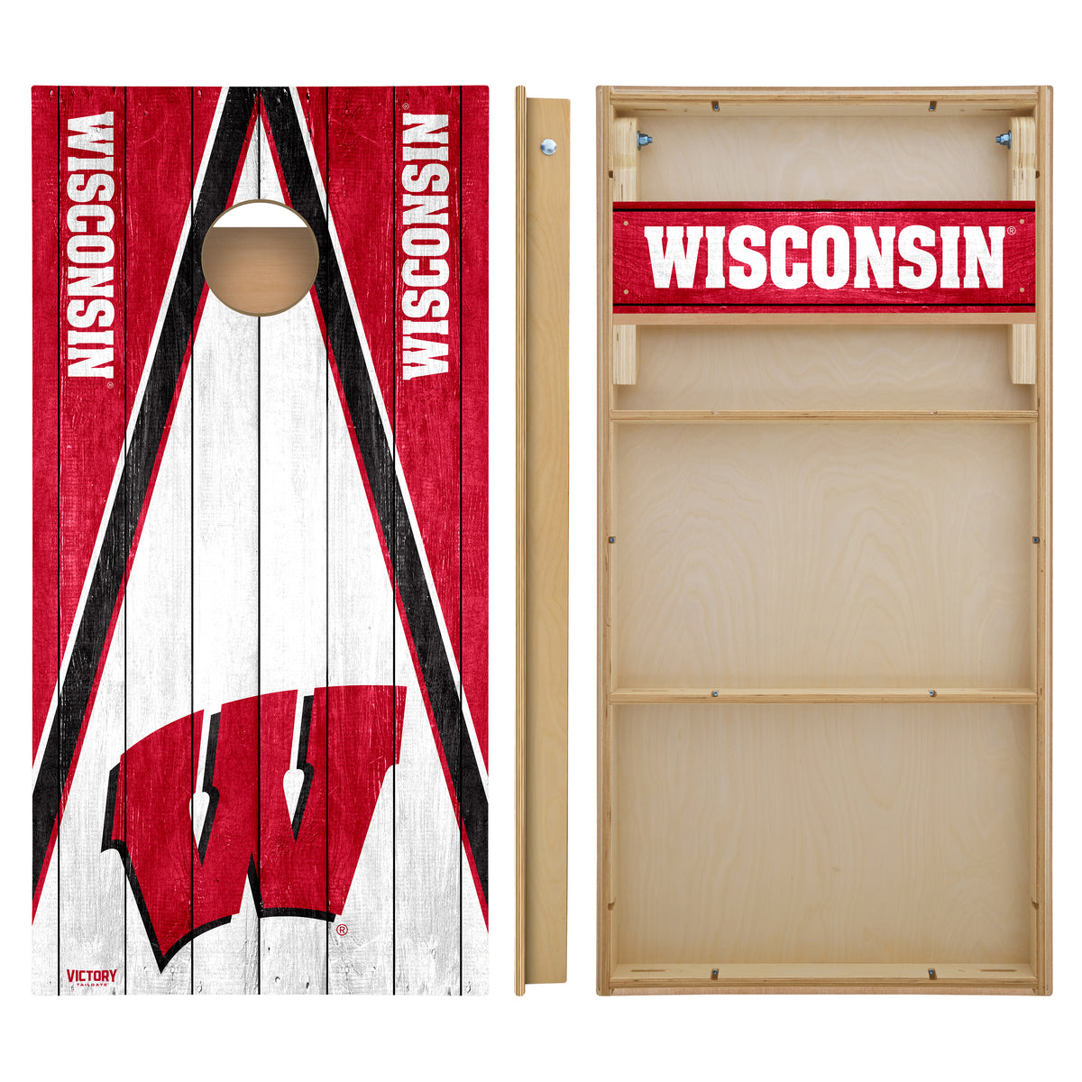 University of Wisconsin Madison Badgers | 2x4 Tournament Cornhole Set