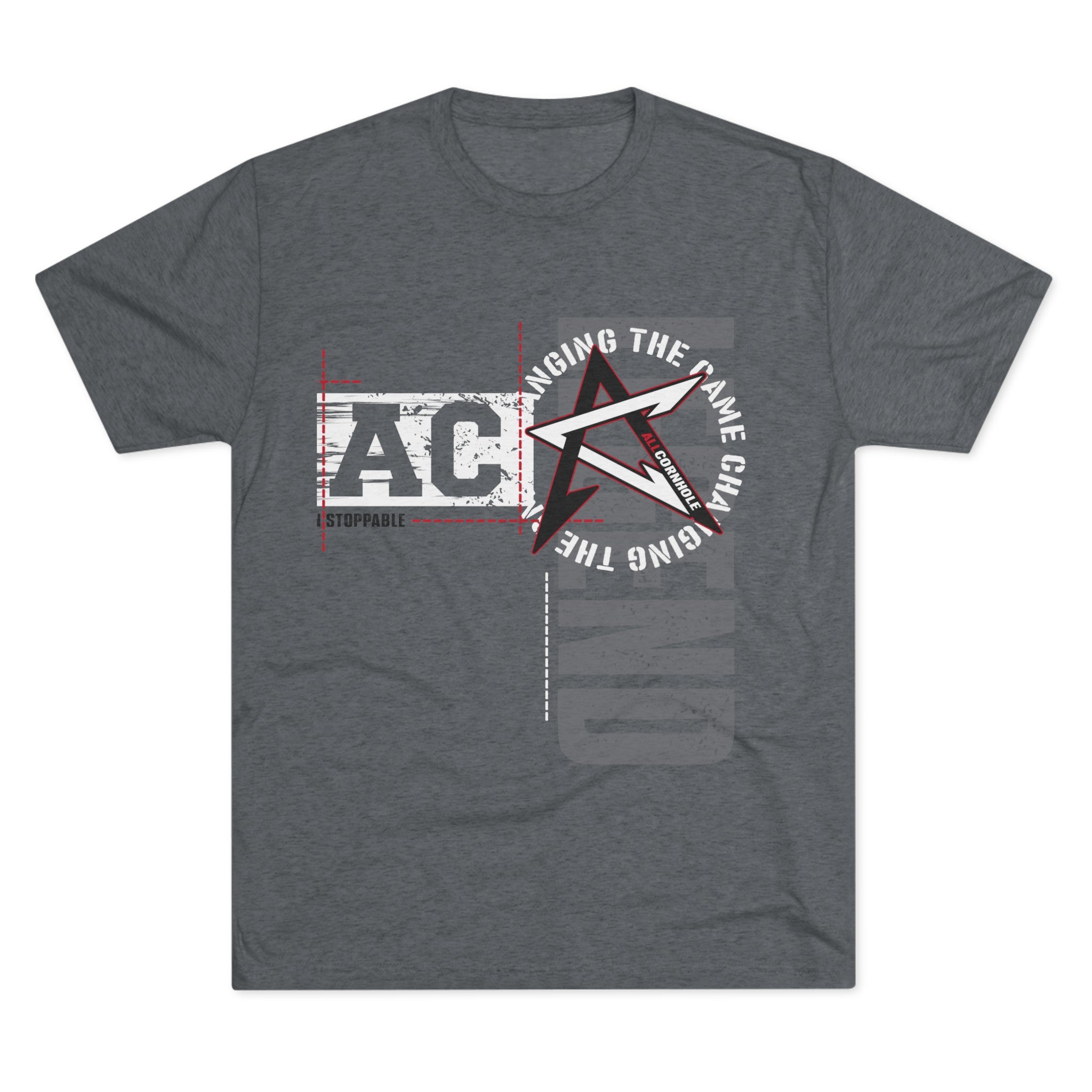 Unisex Tri-Blend Crew Tee - "Unstoppable"