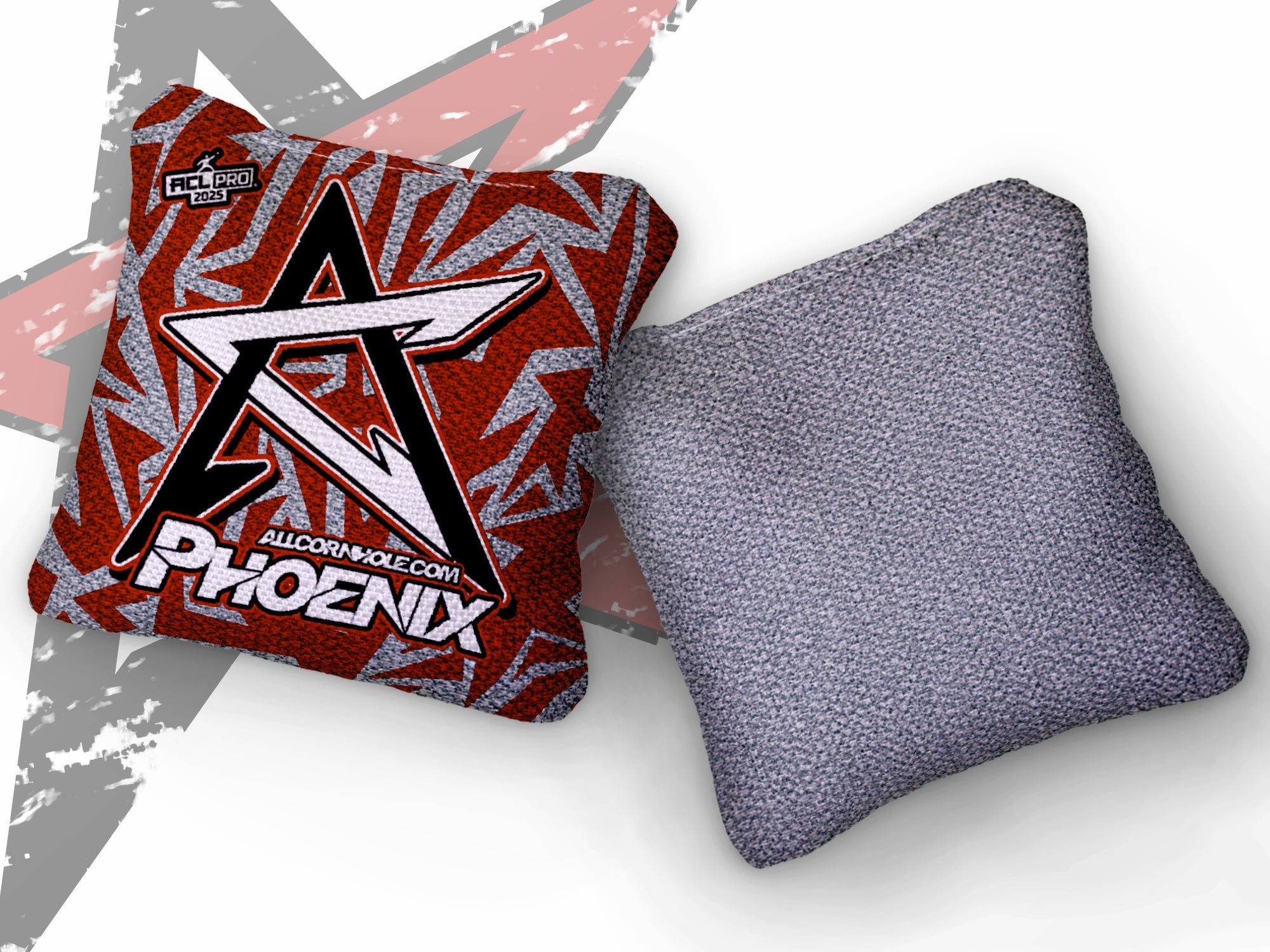 2025 PHOENIX- "ZAP" - ACL Pro Stamped Cornhole Bags - SET OF 4 BAGS