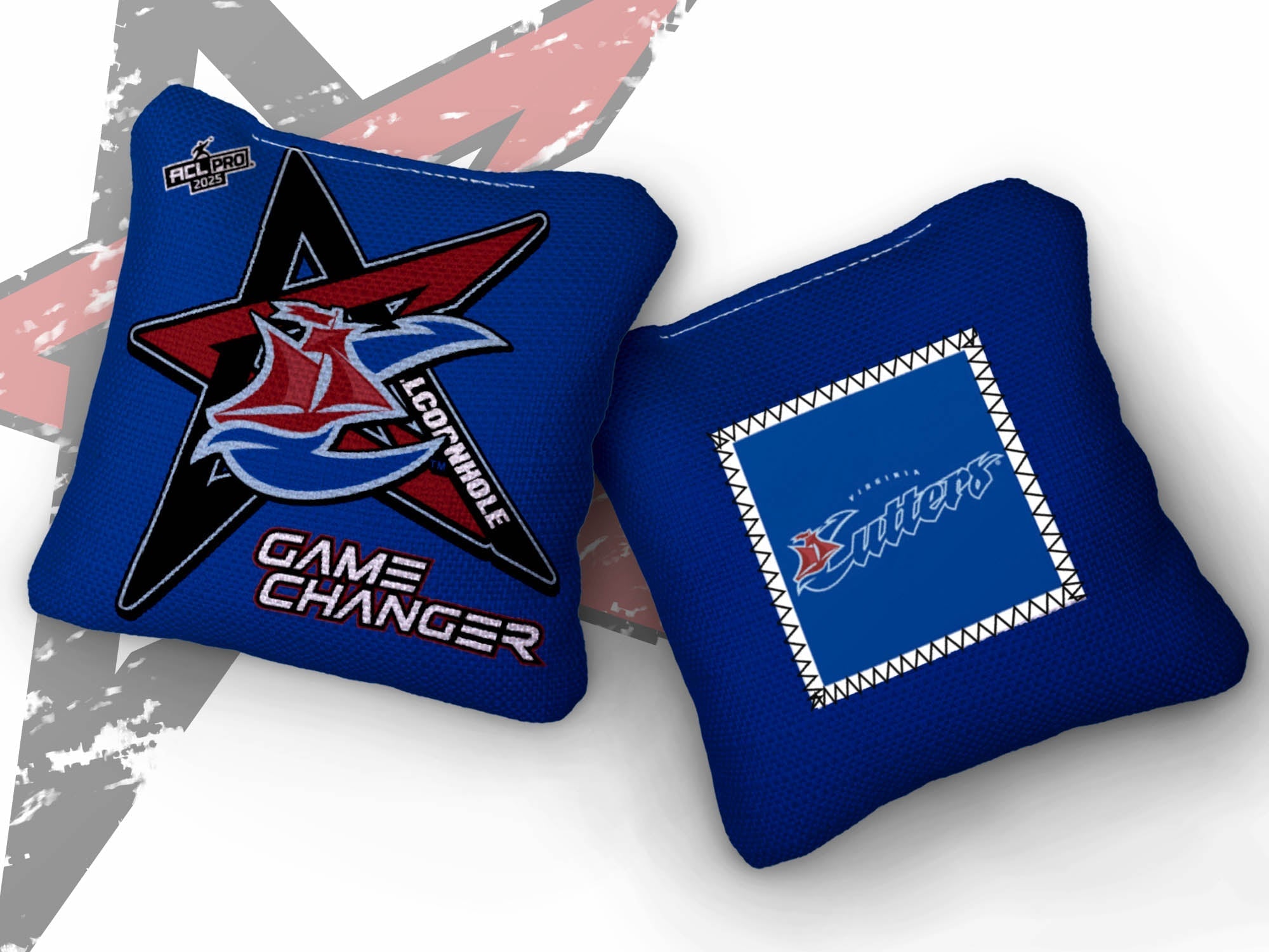 2025 AllCornhole Gamechanger - "Virginia Cutters" - ACL Pro Stamped Cornhole Bags - SET OF 4 BAGS
