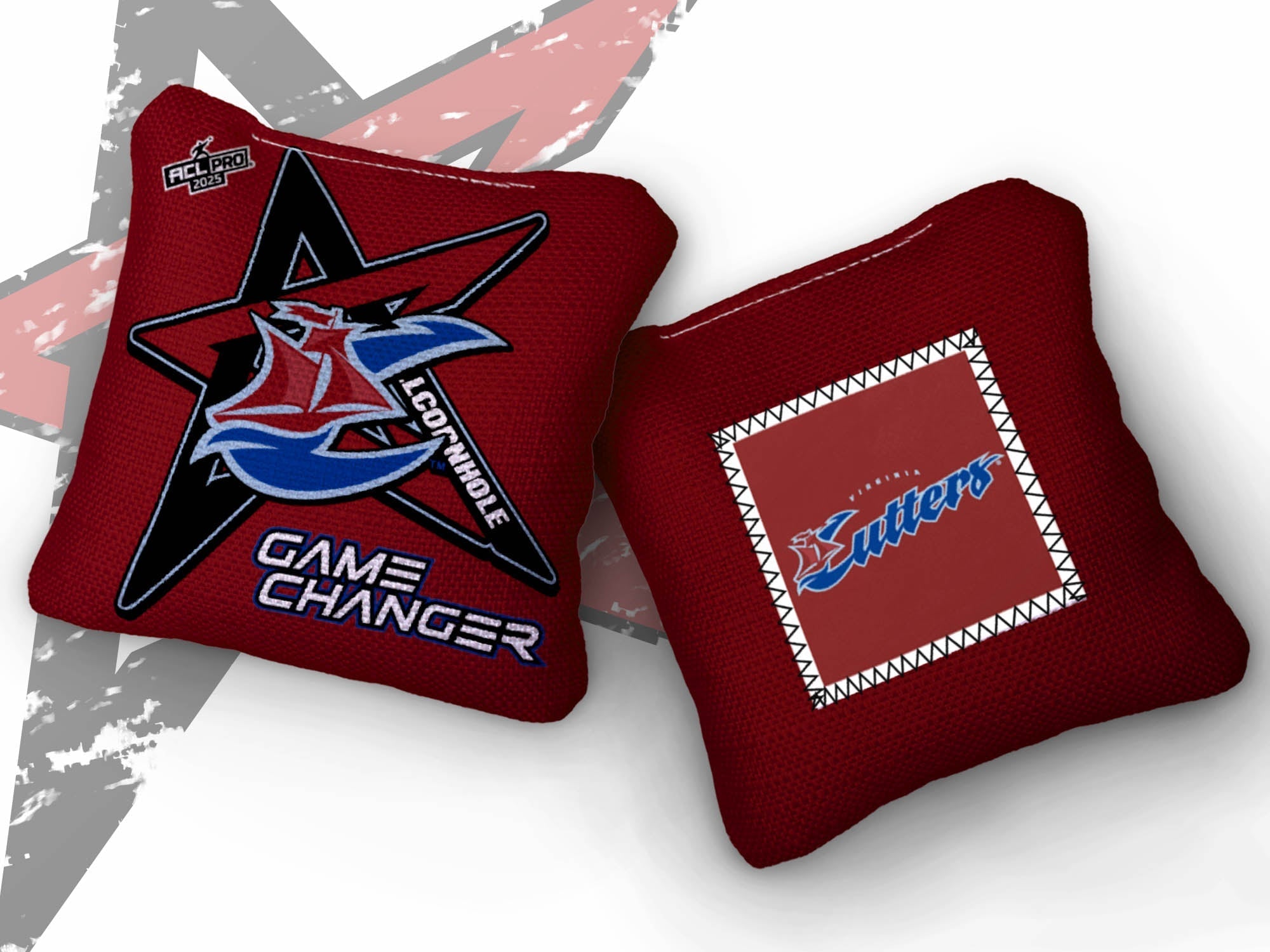 2025 AllCornhole Gamechanger - "Virginia Cutters" - ACL Pro Stamped Cornhole Bags - SET OF 4 BAGS