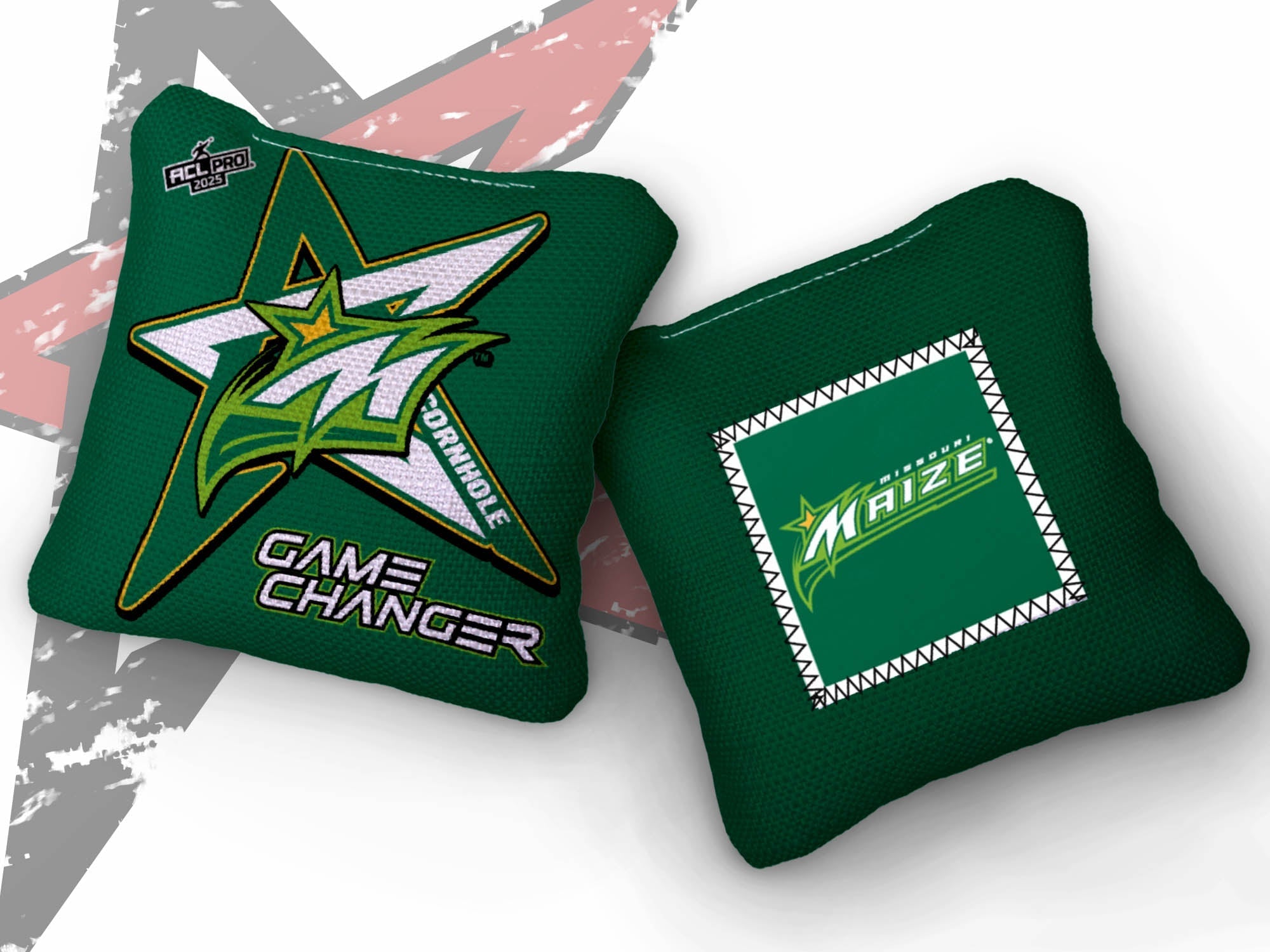 2025 AllCornhole Gamechanger - "Missouri Maize" - ACL Pro Stamped Cornhole Bags - SET OF 4 BAGS