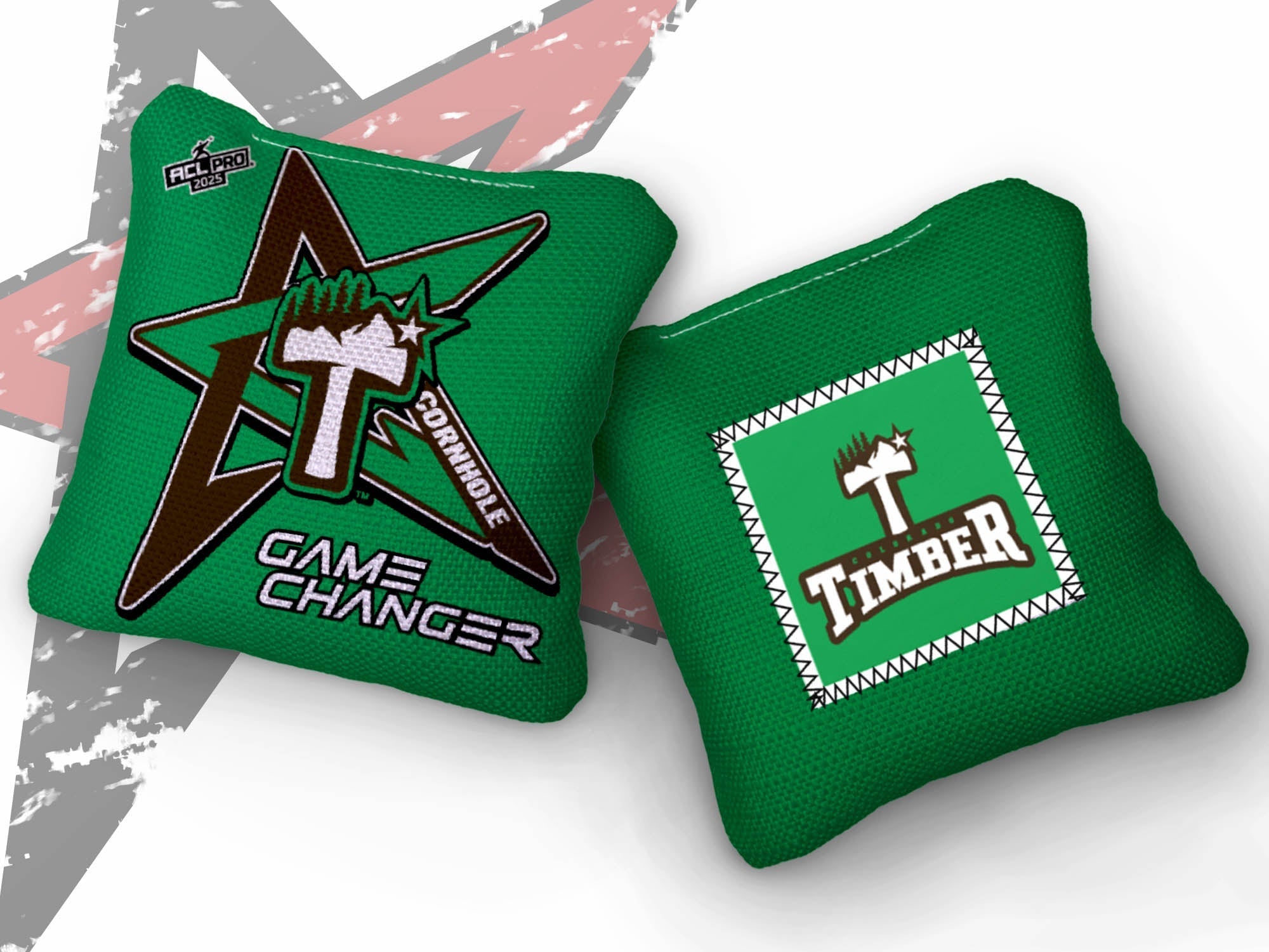 2025 AllCornhole Gamechanger - "Colorado Timber" - ACL Pro Stamped Cornhole Bags - SET OF 4 BAGS