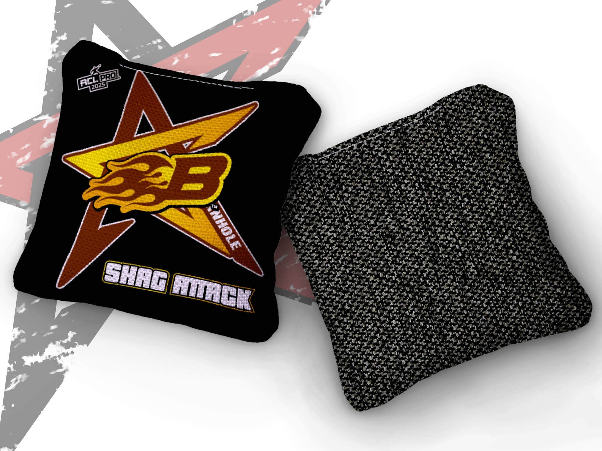 2025 AllCornhole Shag Attack - "Arizona Burn" - ACL Pro Stamped Cornhole Bags - SET OF 4 BAGS