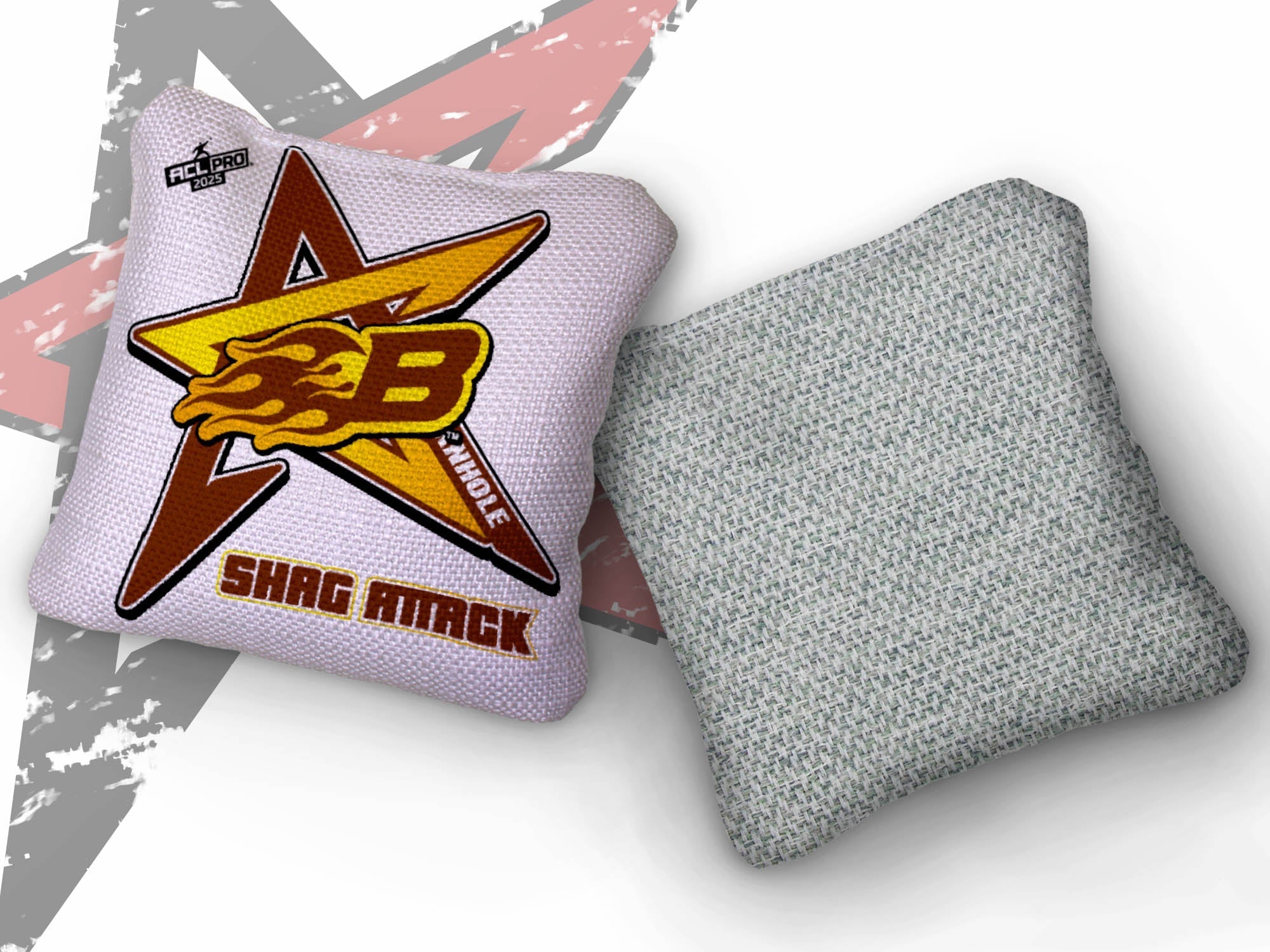 2025 AllCornhole Shag Attack - "Arizona Burn" - ACL Pro Stamped Cornhole Bags - SET OF 4 BAGS