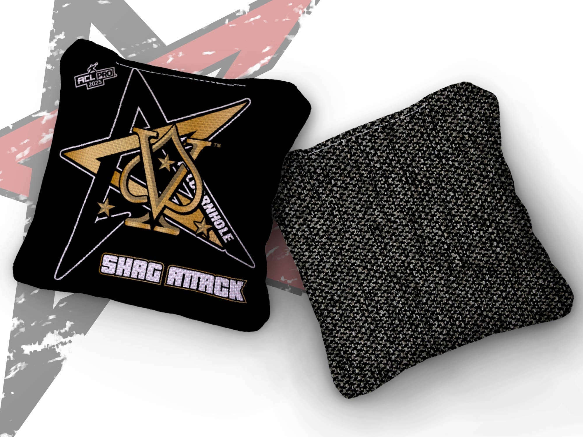 2025 AllCornhole Shag Attack - "Vegas High Rollers" - ACL Pro Stamped Cornhole Bags - SET OF 4 BAGS