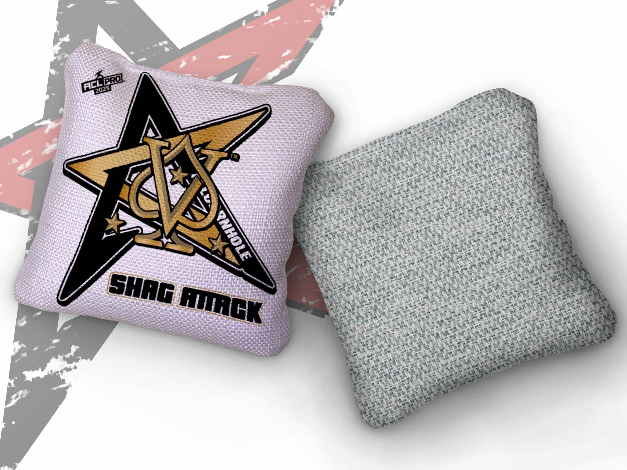 2025 AllCornhole Shag Attack - "Vegas High Rollers" - ACL Pro Stamped Cornhole Bags - SET OF 4 BAGS