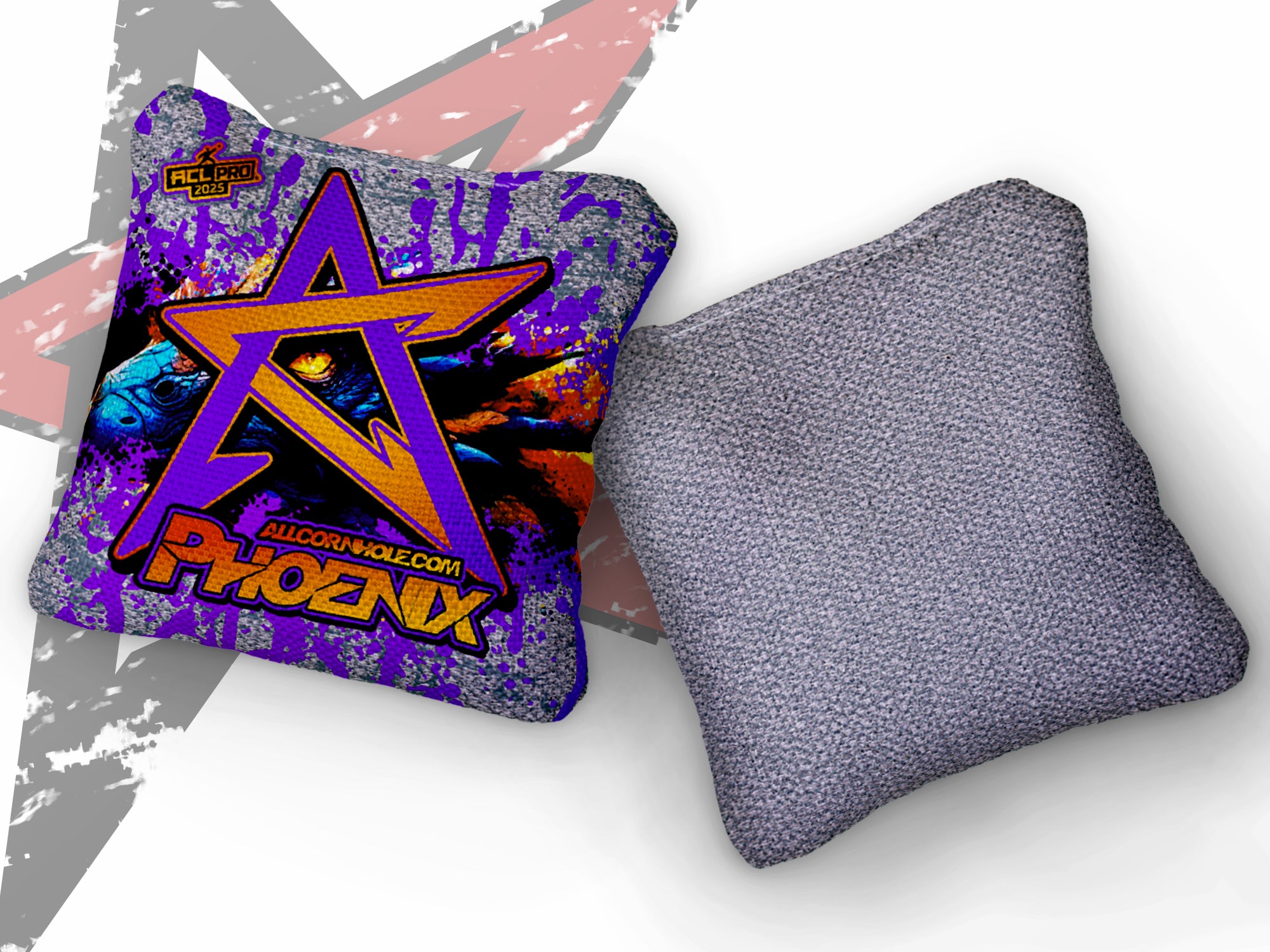 2025 PHOENIX - "DRAGON" - ACL Pro Stamped Cornhole Bags - SET OF 4 BAGS