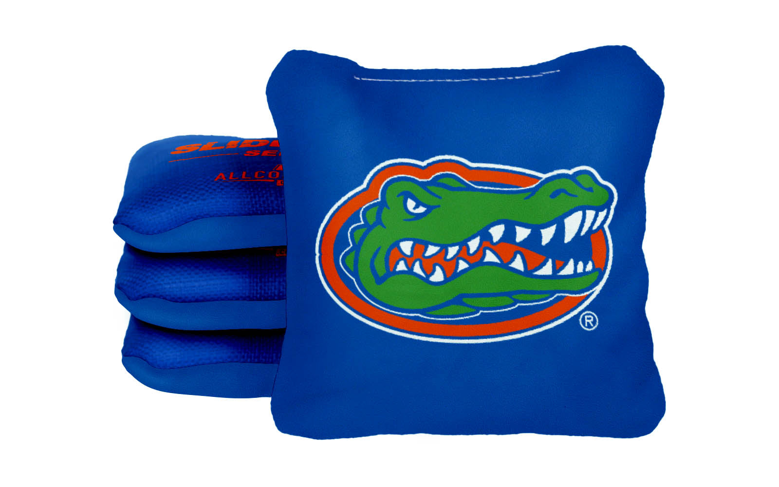 Officially Licensed Collegiate Cornhole Bags - Slide Rite - Set of 4 - University of Florida