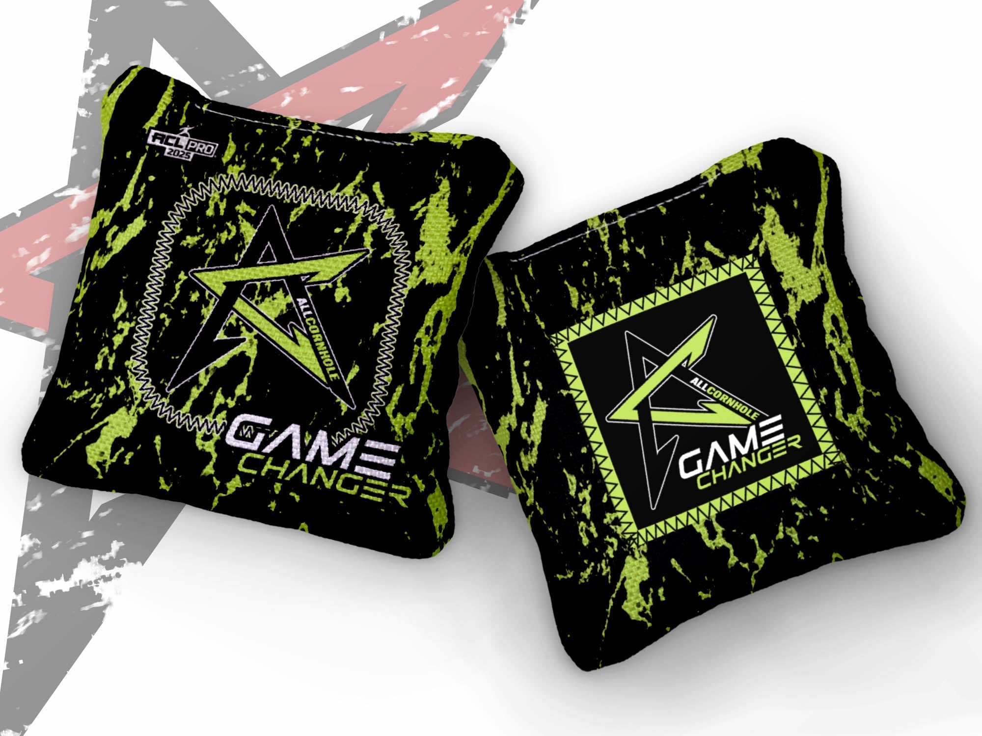 2025 GAMECHANGER “BLACKOUT” - ACL Pro Stamped Cornhole Bags - SET OF 4