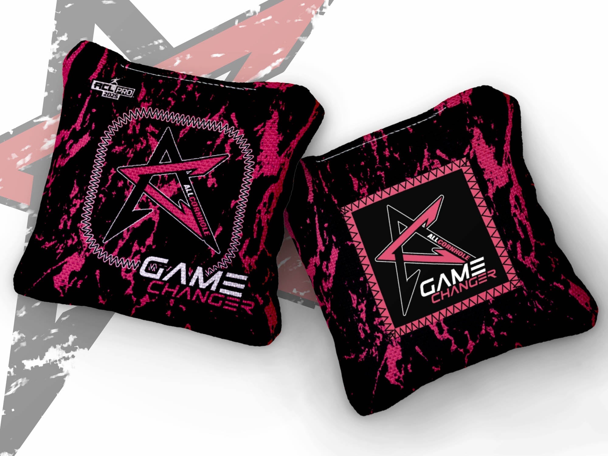 2025 GAMECHANGER “BLACKOUT” - ACL Pro Stamped Cornhole Bags - SET OF 4