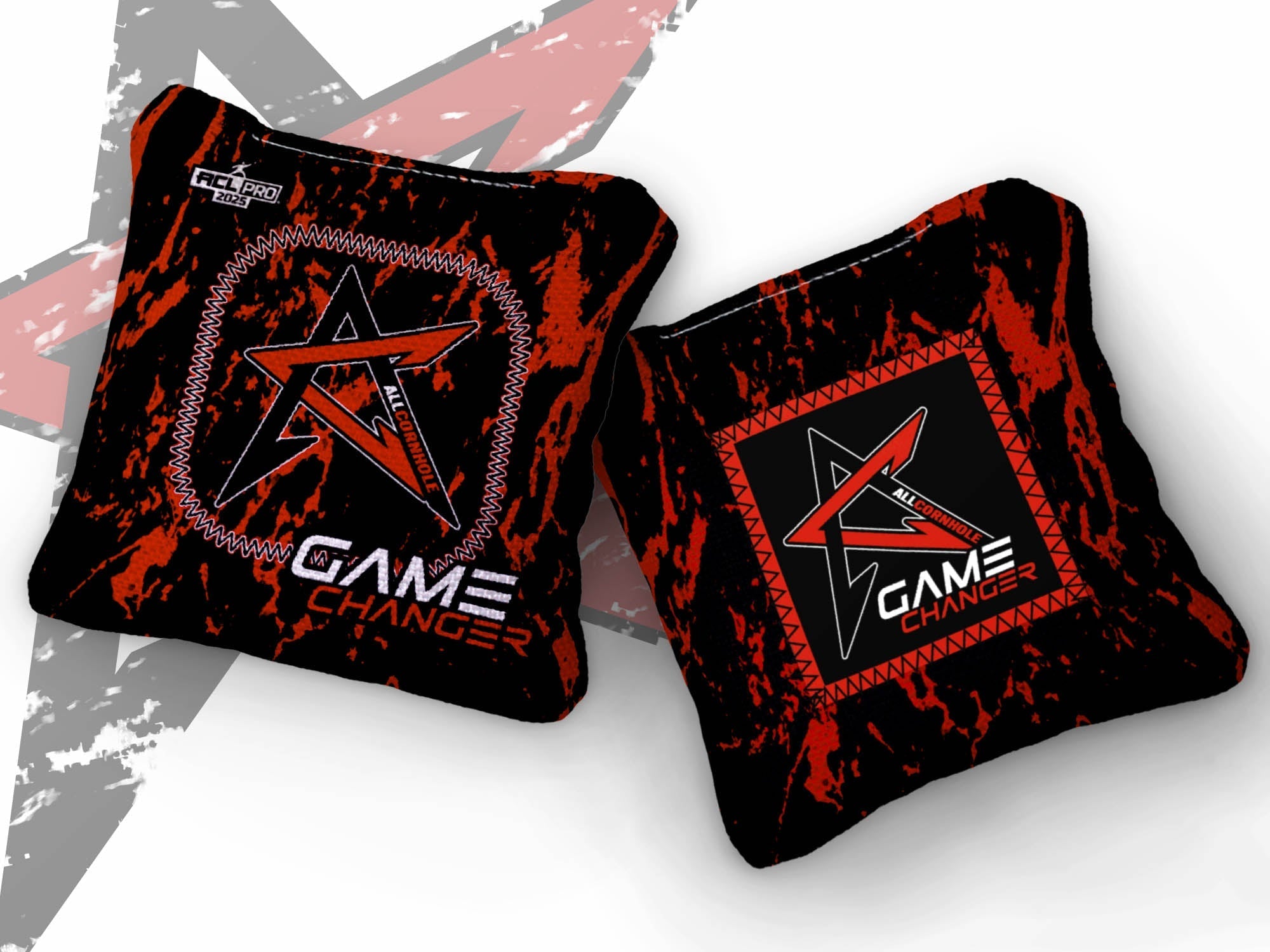 2025 GAMECHANGER “BLACKOUT” - ACL Pro Stamped Cornhole Bags - SET OF 4