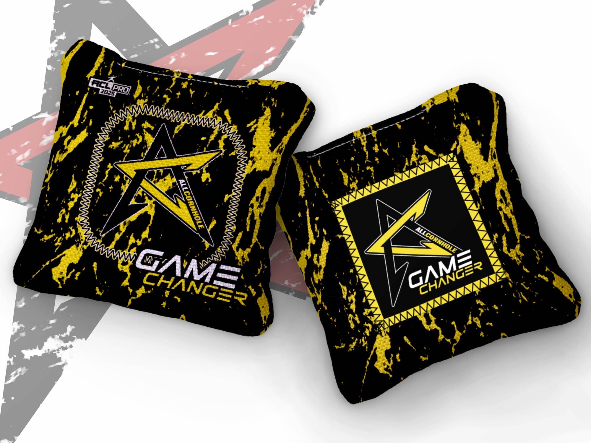2025 GAMECHANGER “BLACKOUT” - ACL Pro Stamped Cornhole Bags - SET OF 4