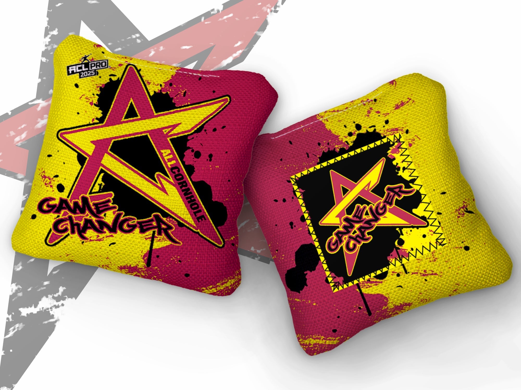 2025 GAMECHANGER “SPLIT” - ACL Pro Stamped Cornhole Bags - SET OF 4