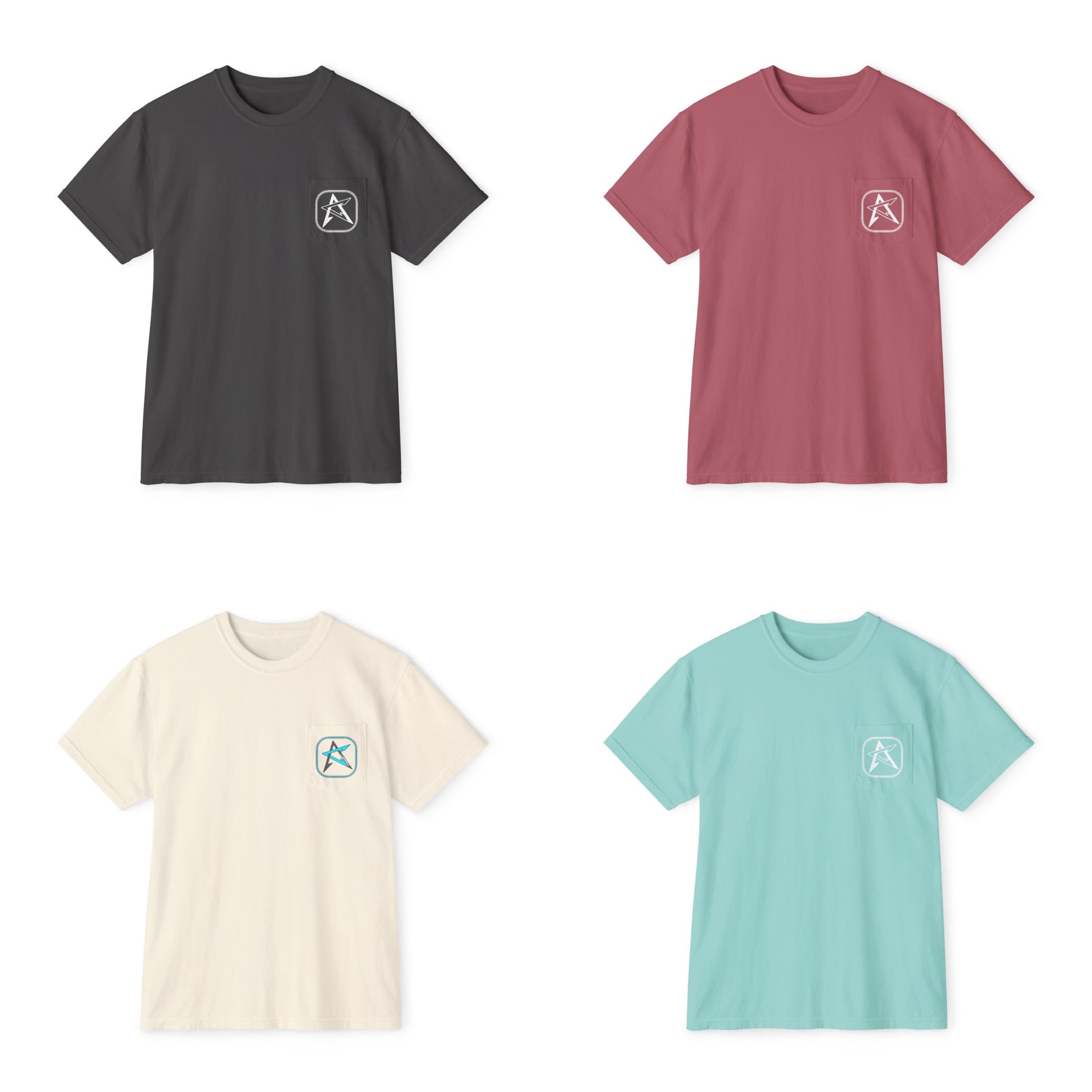 Unisex Garment-Dyed Pocket T-Shirt - Multiple Colors