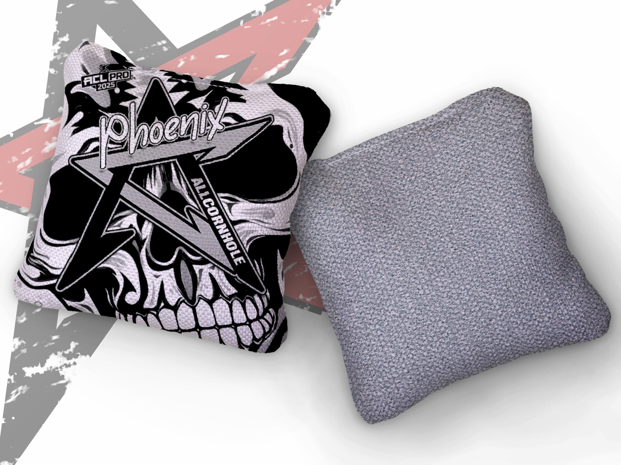 2025 PHOENIX- "KALEIDOSKULL" - ACL Pro Stamped Cornhole Bags - SET OF 4 BAGS