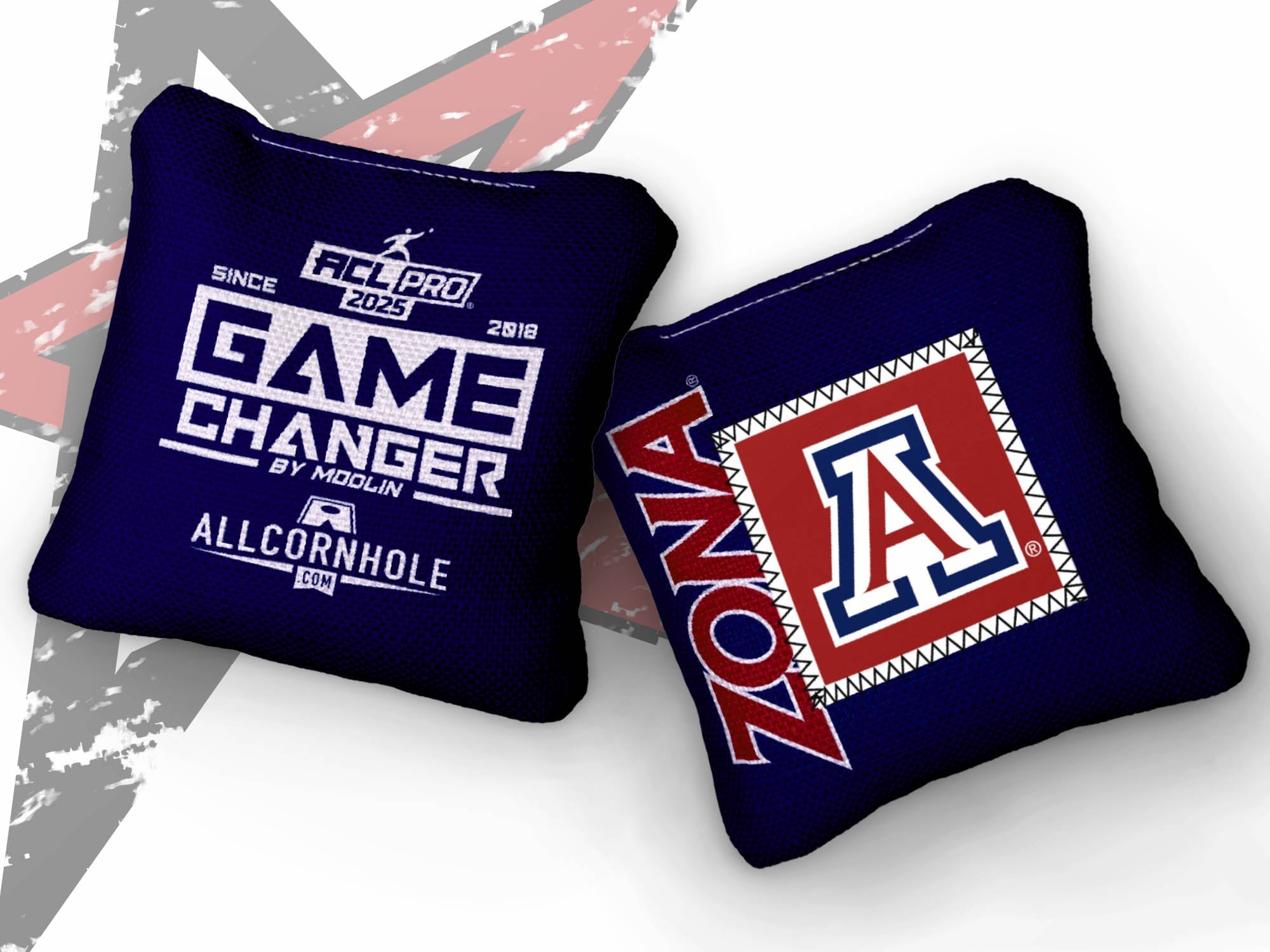 Officially Licensed Collegiate Cornhole Bags - Gamechanger - Set of 4 - University of Arizona