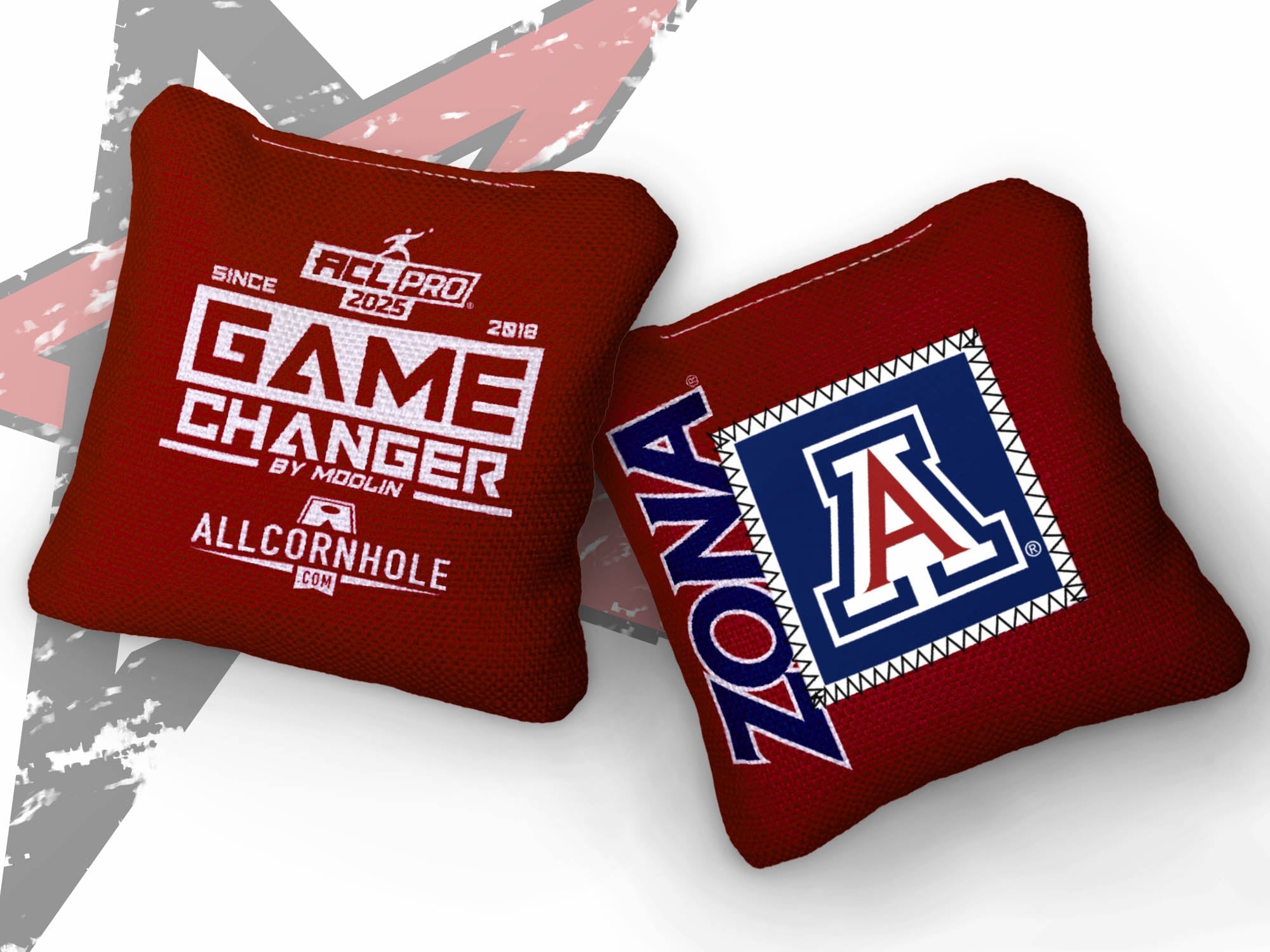 Officially Licensed Collegiate Cornhole Bags - Gamechanger - Set of 4 - University of Arizona