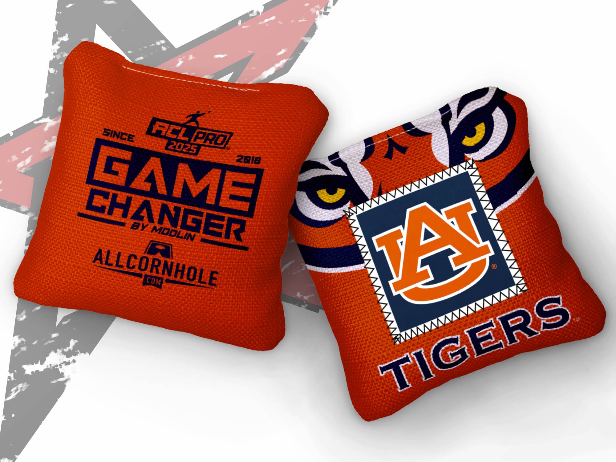 Officially Licensed Collegiate Cornhole Bags - Gamechangers - Set of 4 - Auburn University
