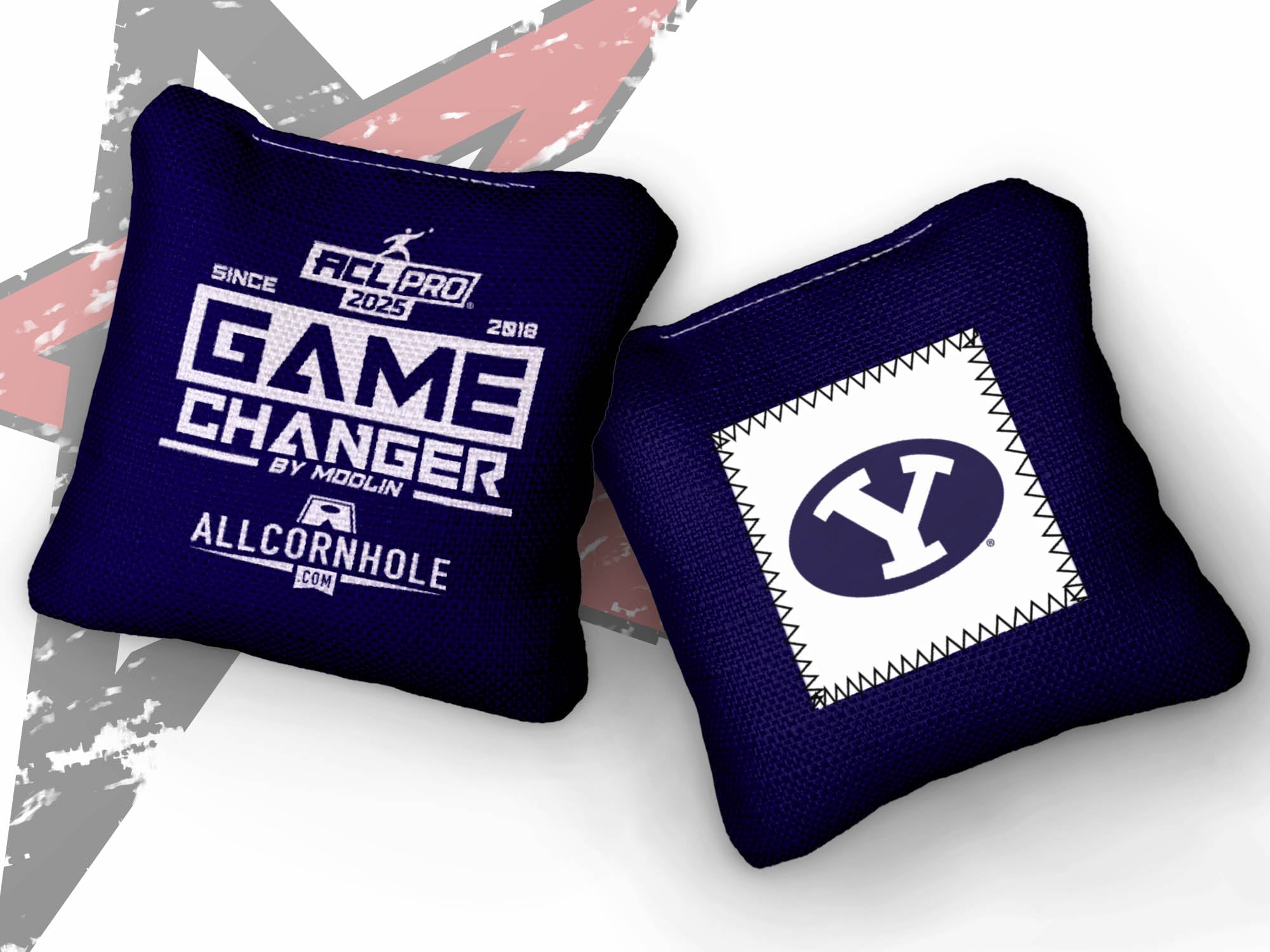 Officially Licensed Collegiate Cornhole Bags - Gamechangers - Set of 4 - BYU