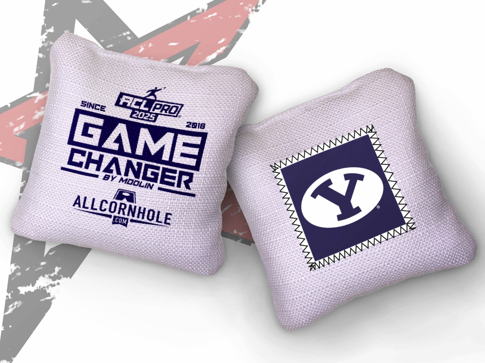 Officially Licensed Collegiate Cornhole Bags - Gamechangers - Set of 4 - BYU
