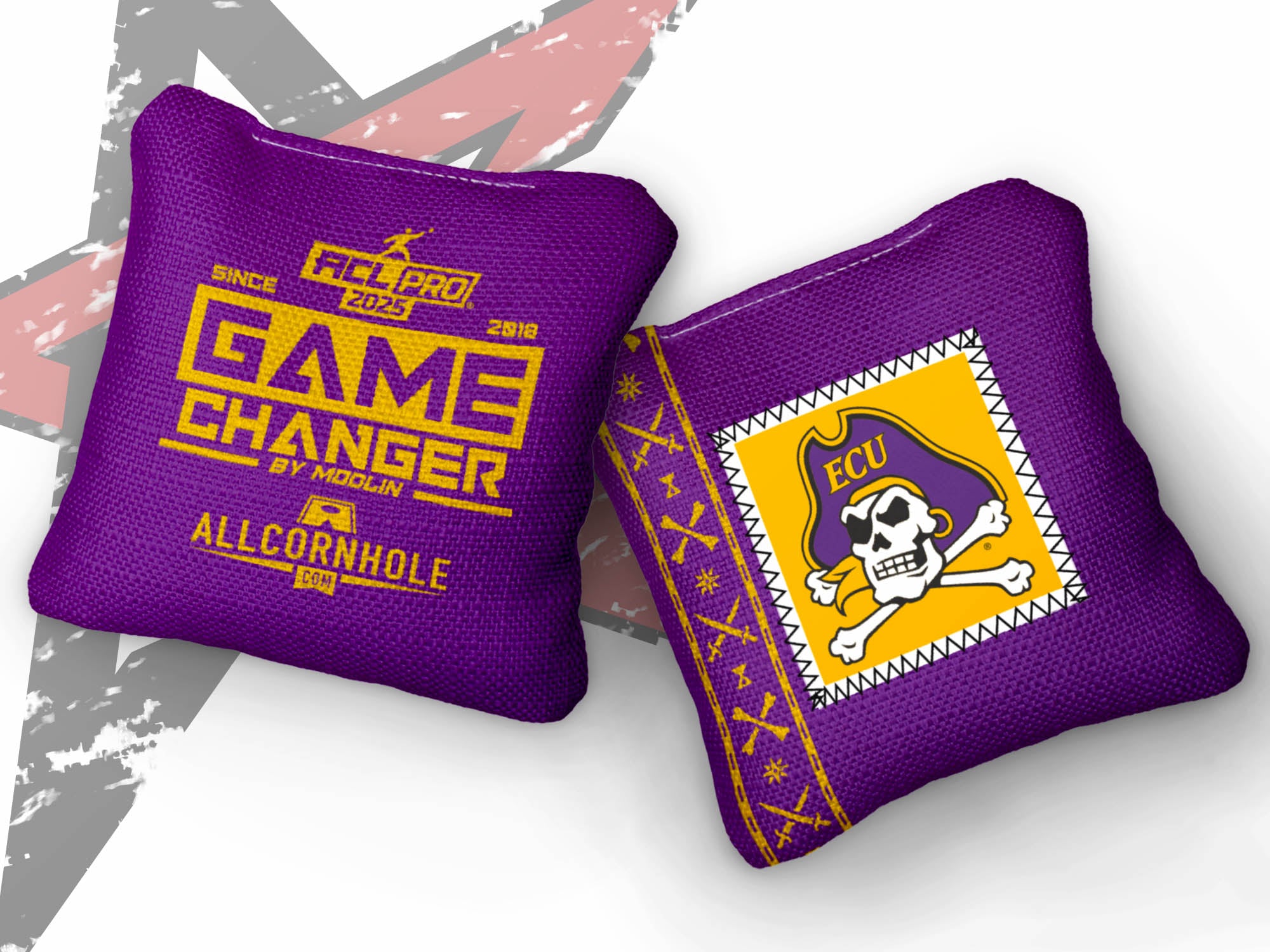 Officially Licensed Collegiate Cornhole Bags - Gamechangers - Set of 4 - East Carolina University