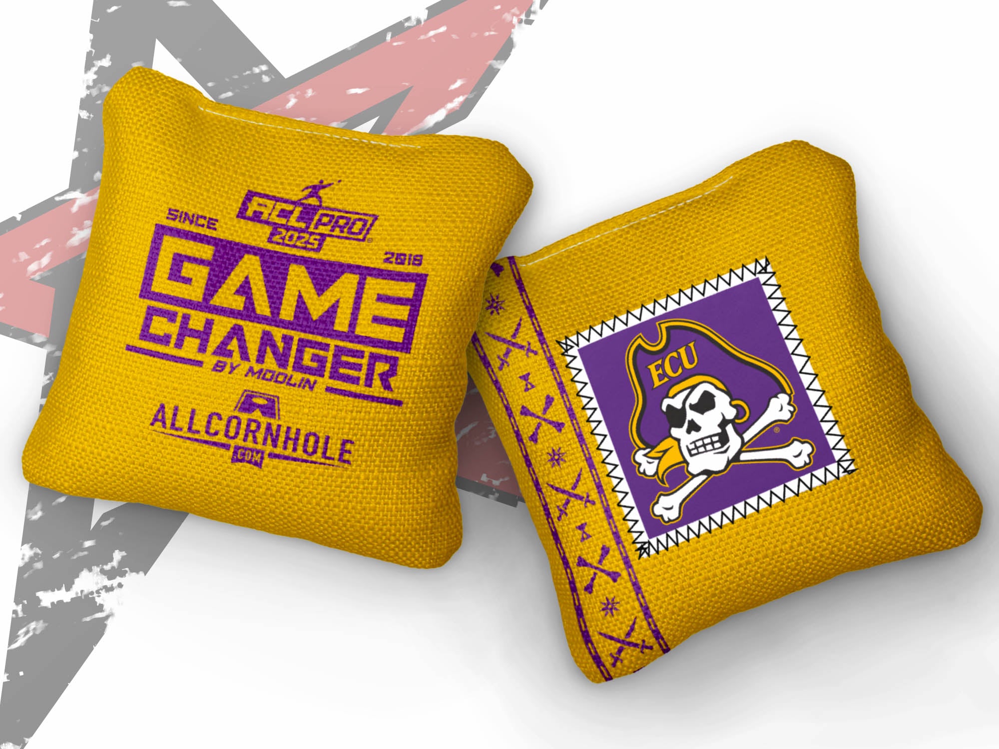 Officially Licensed Collegiate Cornhole Bags - Gamechangers - Set of 4 - East Carolina University