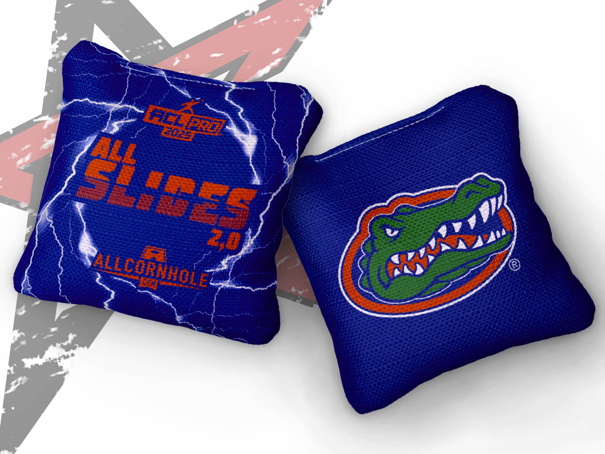 Officially Licensed Collegiate Cornhole Bags - All-Slide 2.0 - Set of 4 - University of Florida