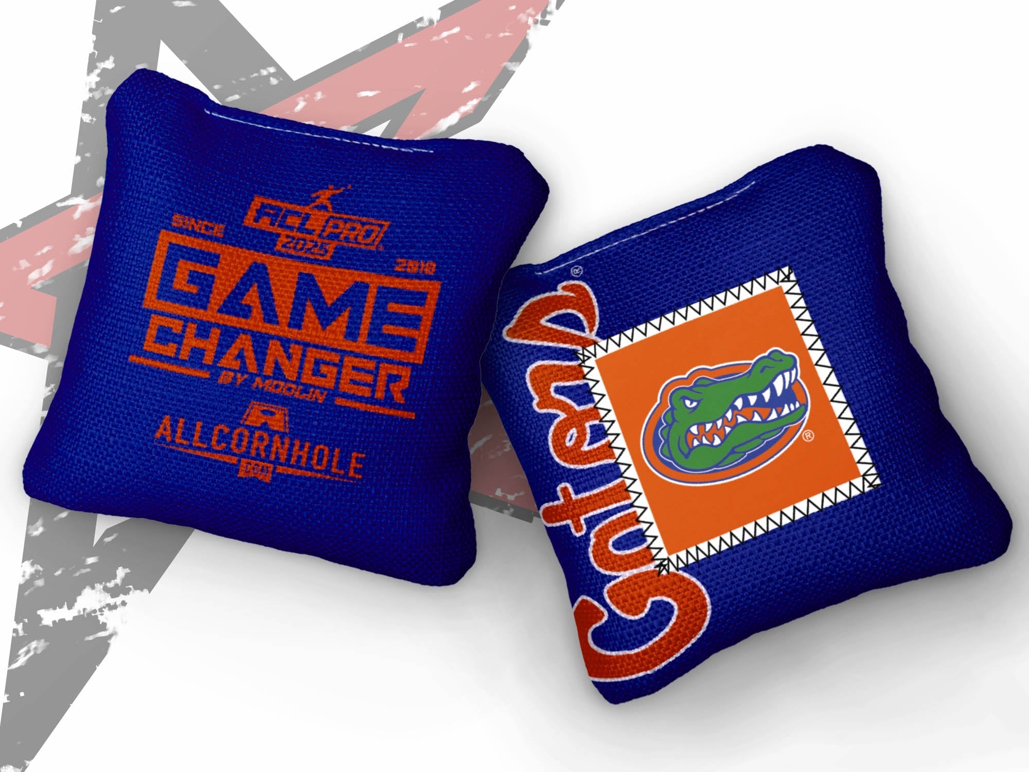 Officially Licensed Collegiate Cornhole Bags - Gamechangers - Set of 4 - University of Florida