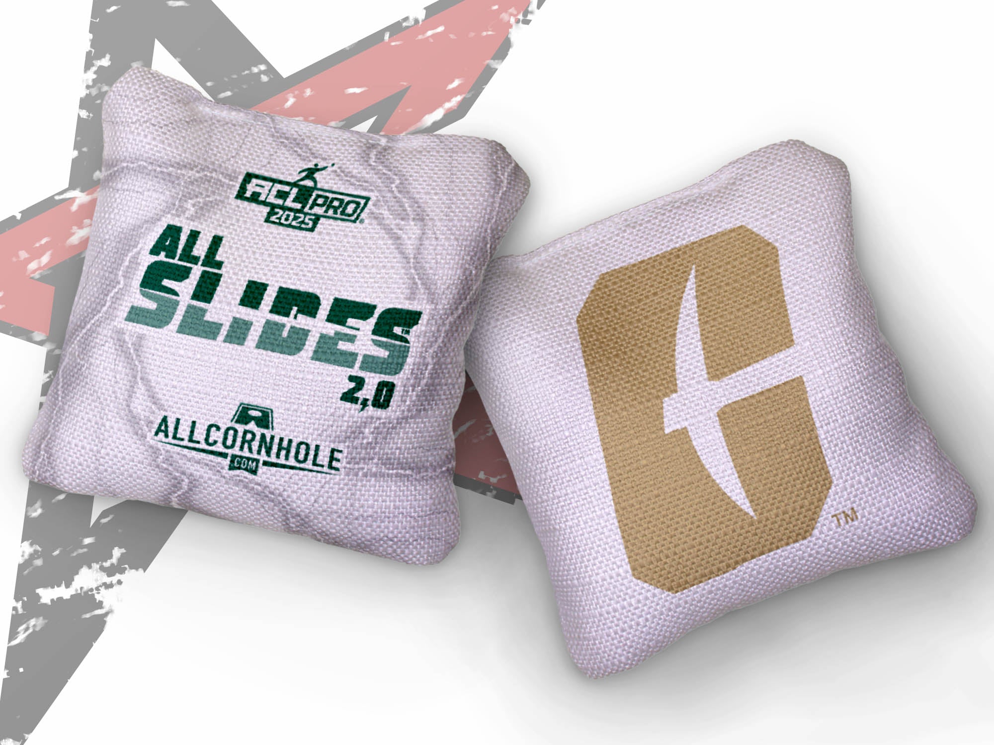 Officially Licensed Collegiate Cornhole Bags - All-Slide 2.0 - Set of 4 - North Carolina Charlotte University