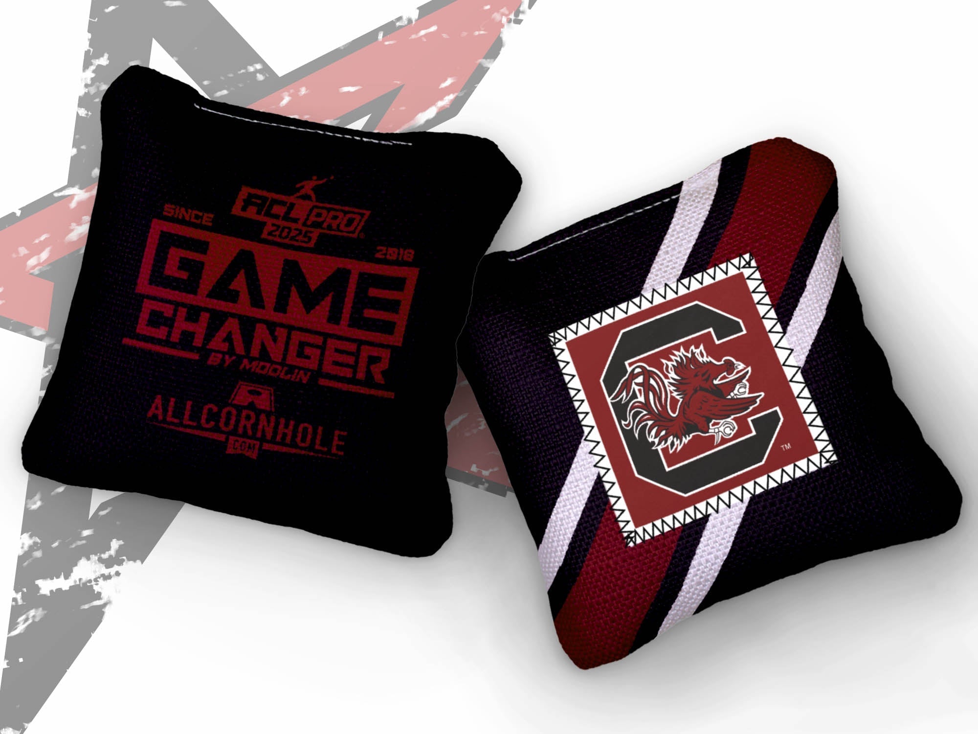 Officially Licensed Collegiate Cornhole Bags - Gamechangers - Set of 4 - South Carolina University