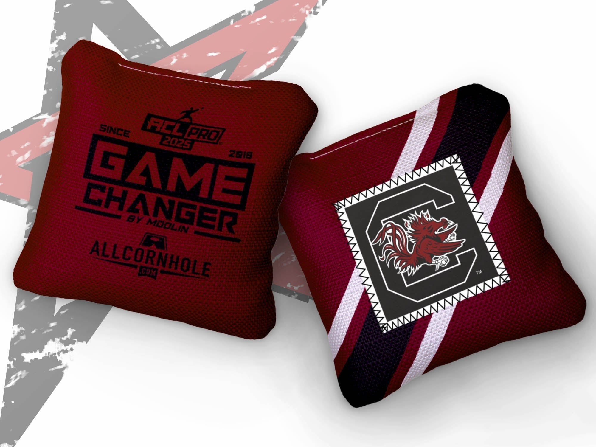 Officially Licensed Collegiate Cornhole Bags - Gamechangers - Set of 4 - South Carolina University