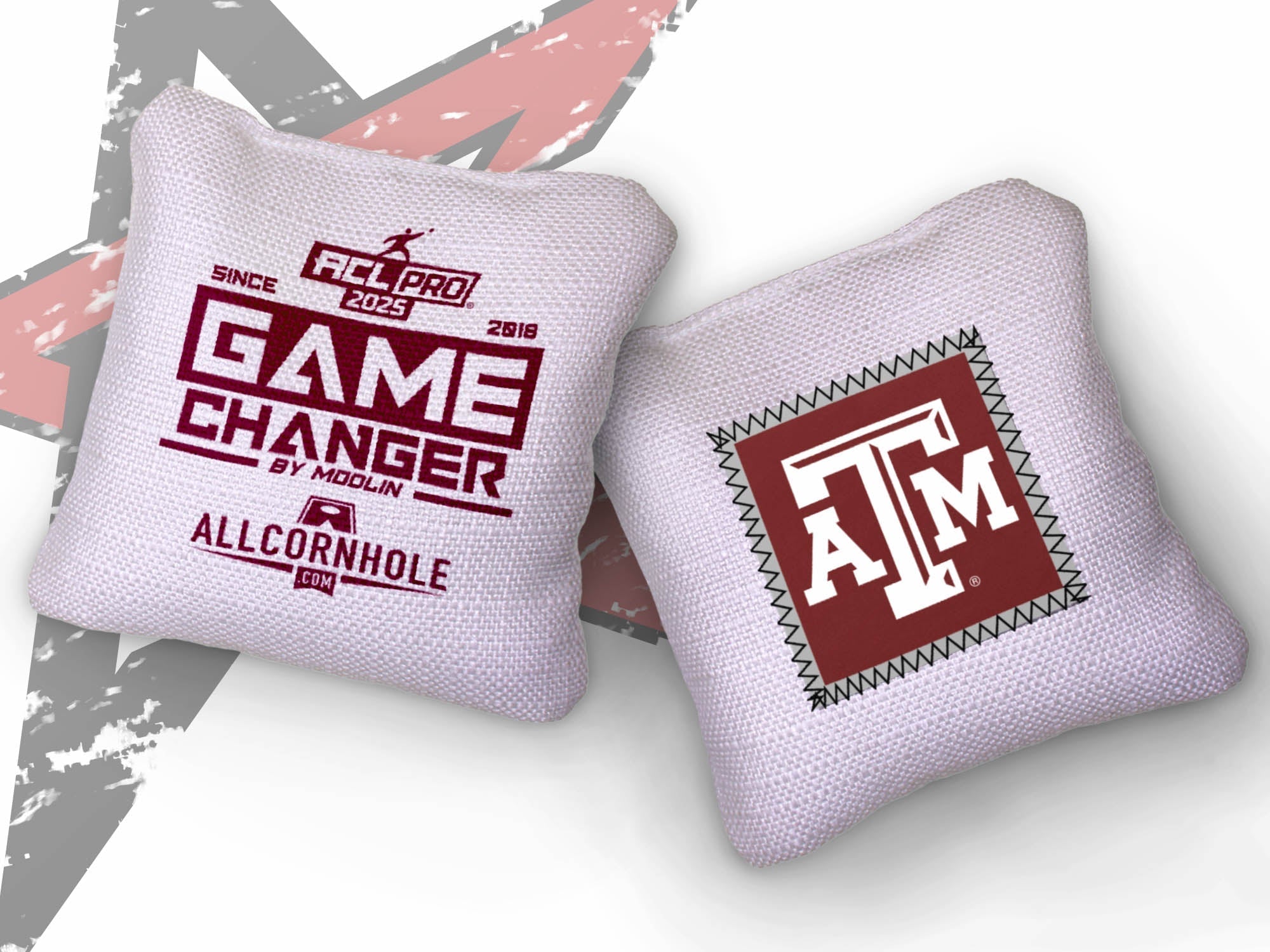 Officially Licensed Collegiate Cornhole Bags - Gamechangers - Set of 4 - Texas A&M University