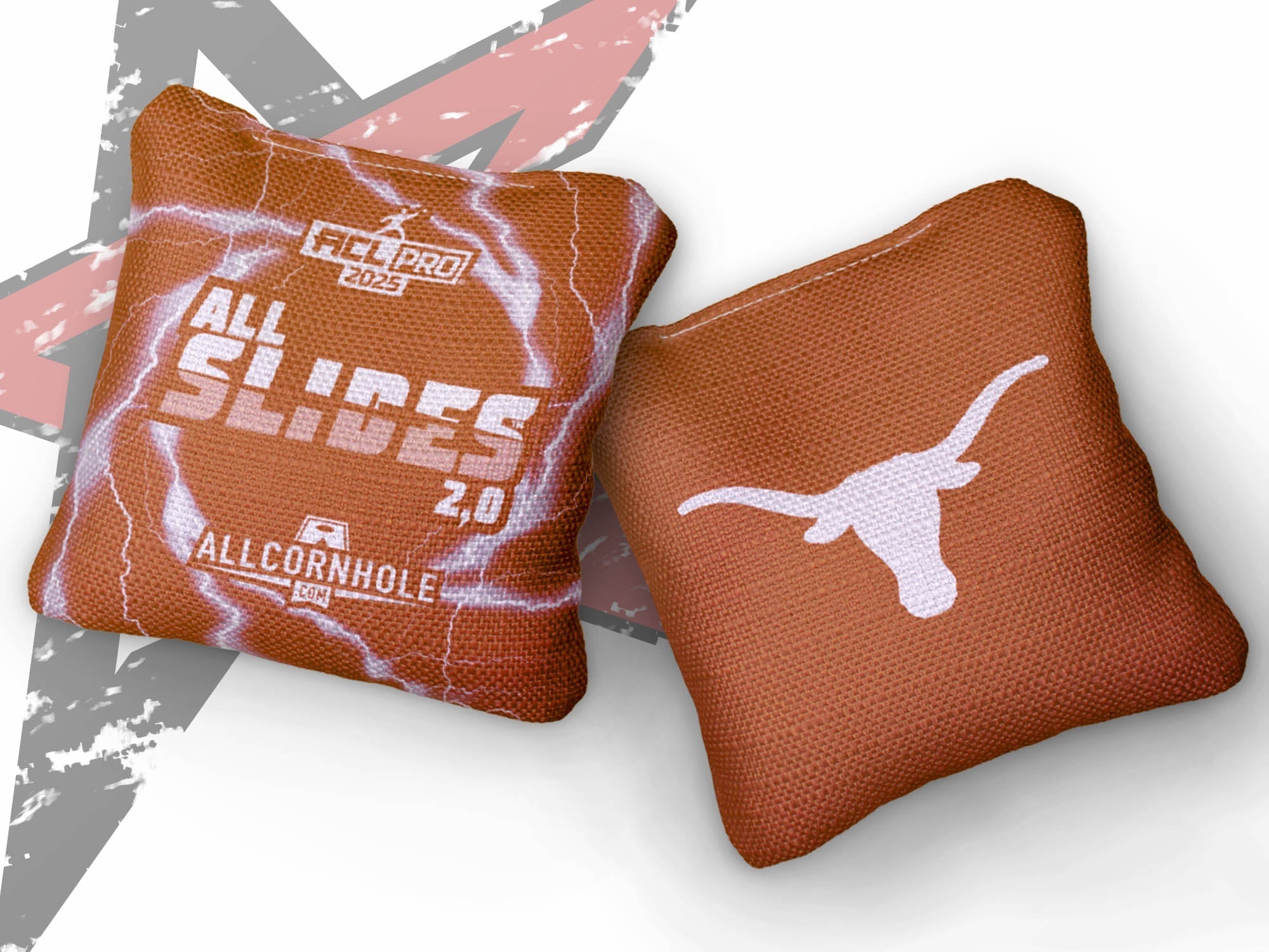 Officially Licensed Collegiate Cornhole Bags - All-Slide 2.0 - Set of 4 - University of Texas