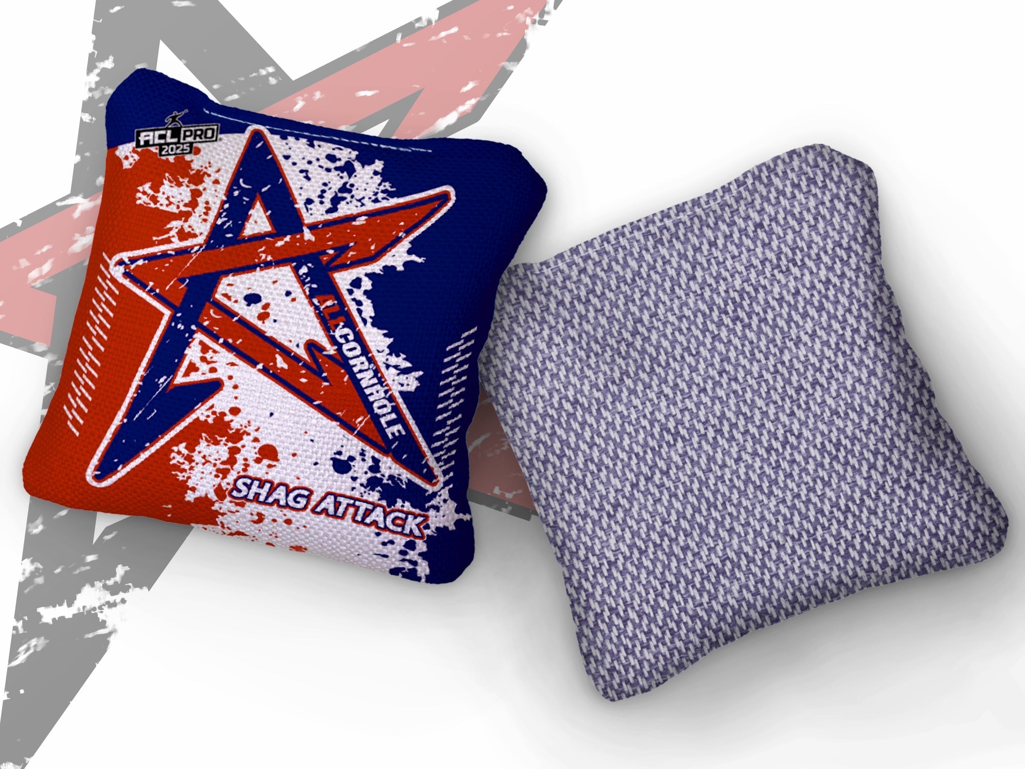 2025 SHAG ATTACK- "SPILL" - ACL Pro Stamped Cornhole Bags - SET OF 4 BAGS