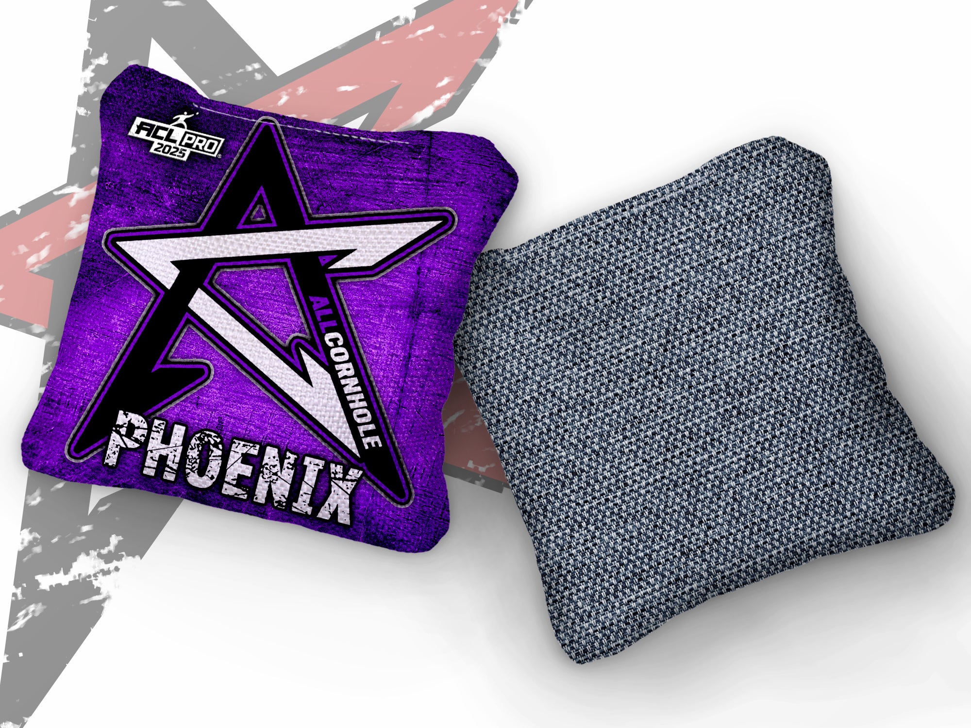2025 PHOENIX - "TEXTURED" - ACL Pro Stamped Cornhole Bags - SET OF 4 BAGS