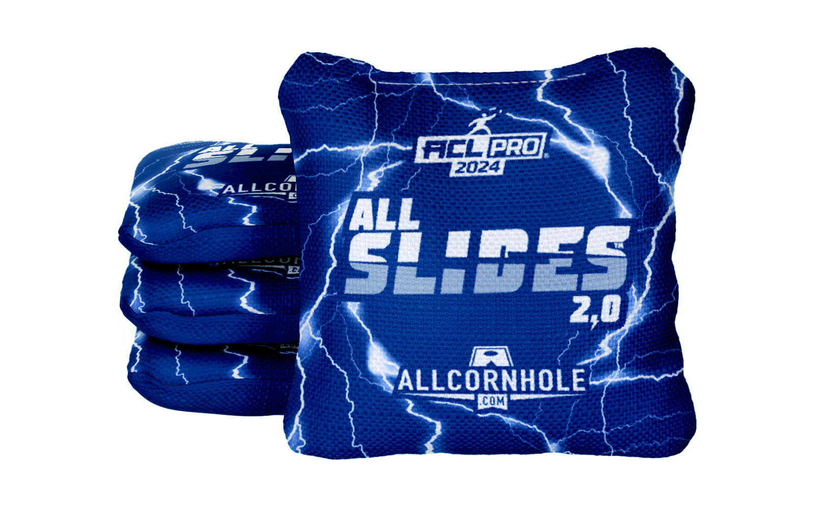 Officially Licensed Collegiate Cornhole Bags - All-Slide 2.0 - Set of 4 - Villanova University
