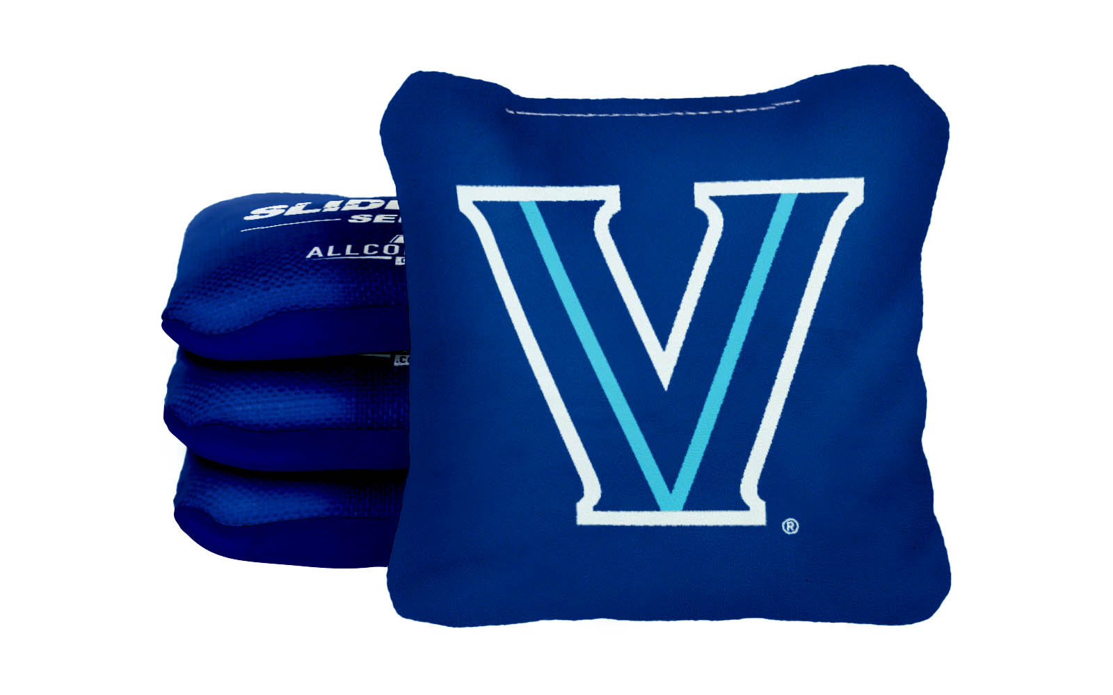 Officially Licensed Collegiate Cornhole Bags - Slide Rite - Set of 4 - Villanova University
