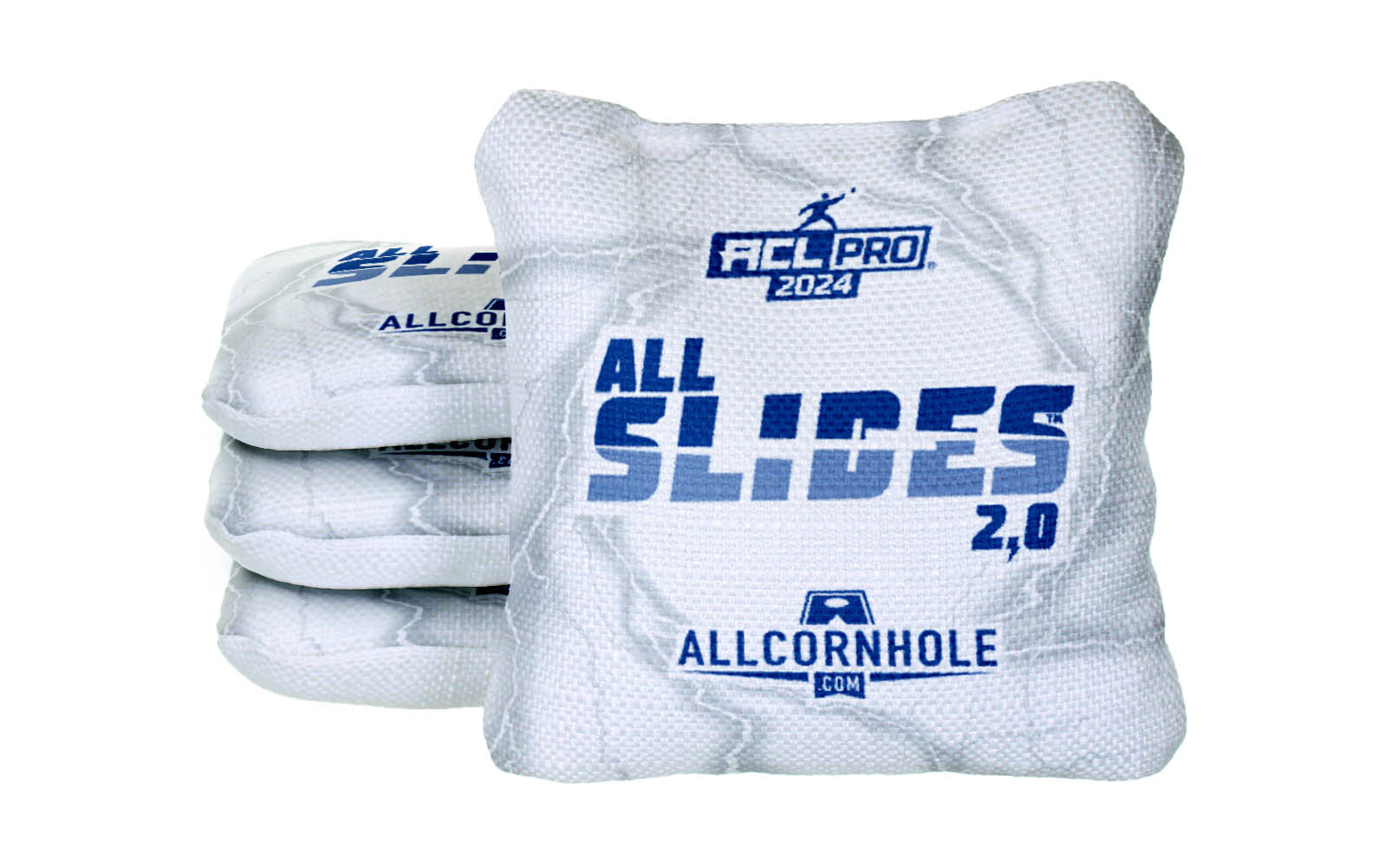 Officially Licensed Collegiate Cornhole Bags - All-Slide 2.0 - Set of 4 - Villanova University