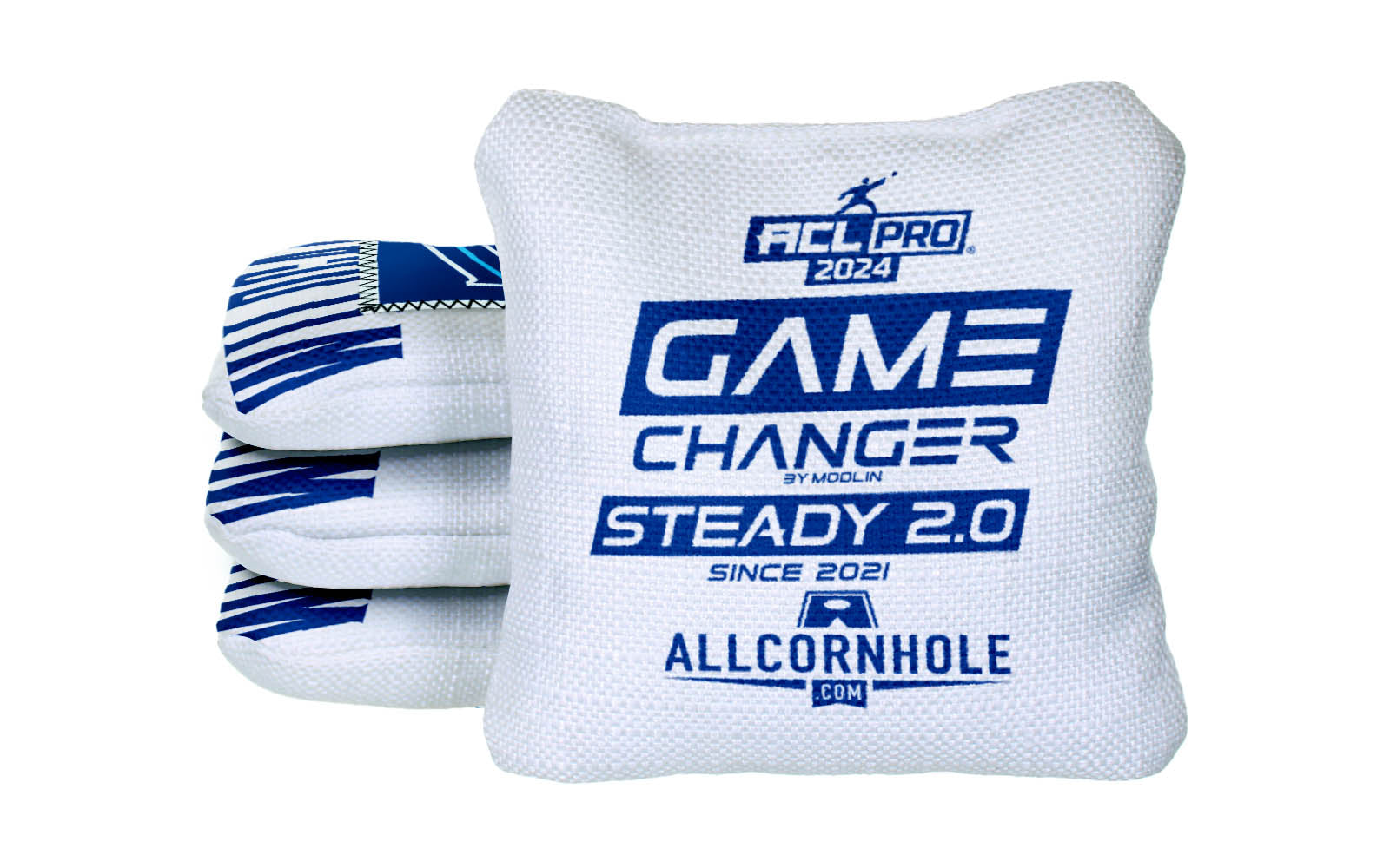 Officially Licensed Collegiate Cornhole Bags - Gamechanger Steady 2.0 - Set of 4 - Villanova University