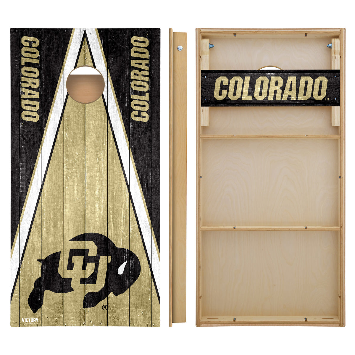 University of Colorado Buffaloes | 2x4 Tournament Cornhole Set