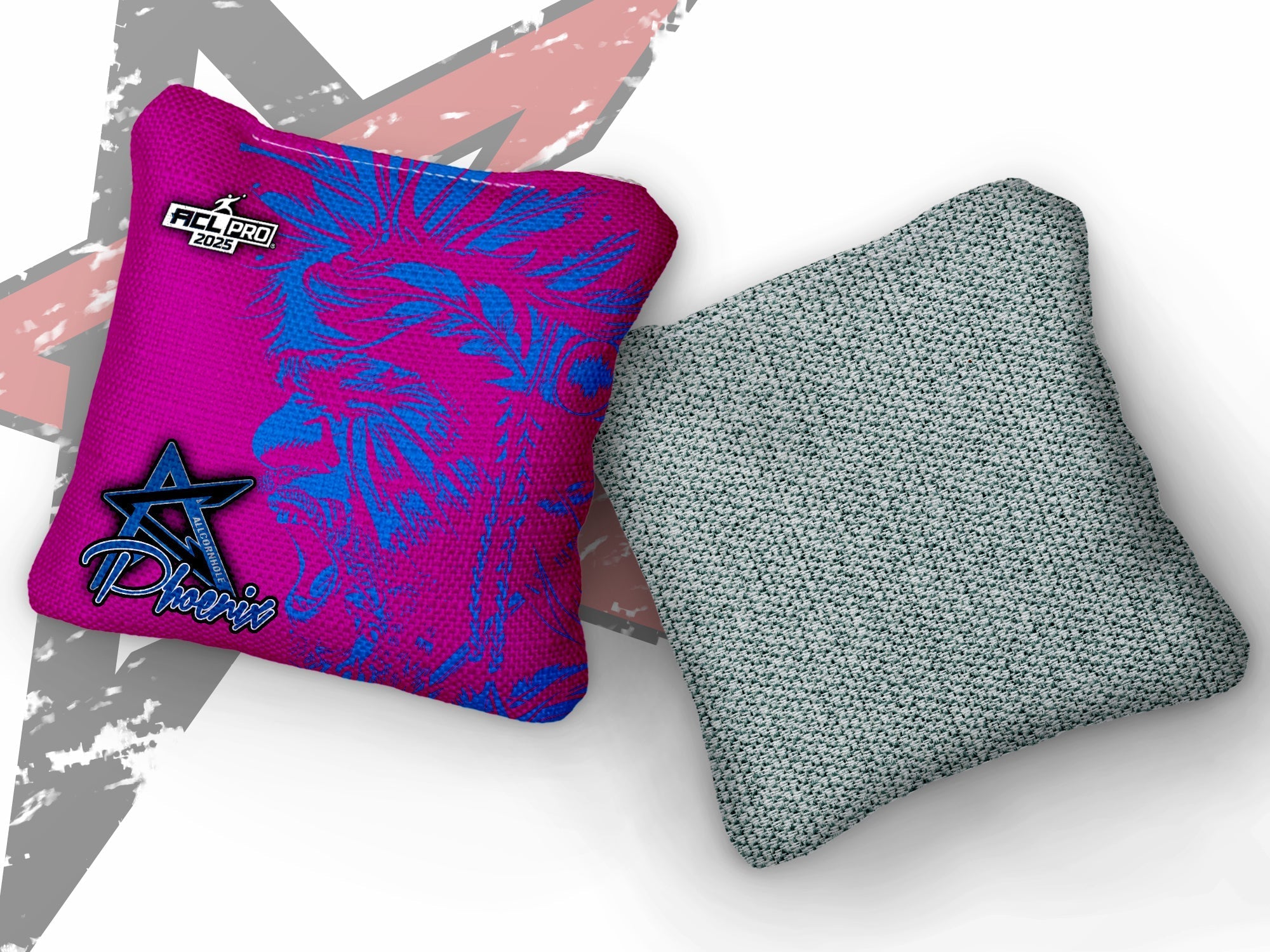 2025 PHOENIX - "WARRIOR" - ACL Pro Stamped Cornhole Bags - SET OF 4 BAGS